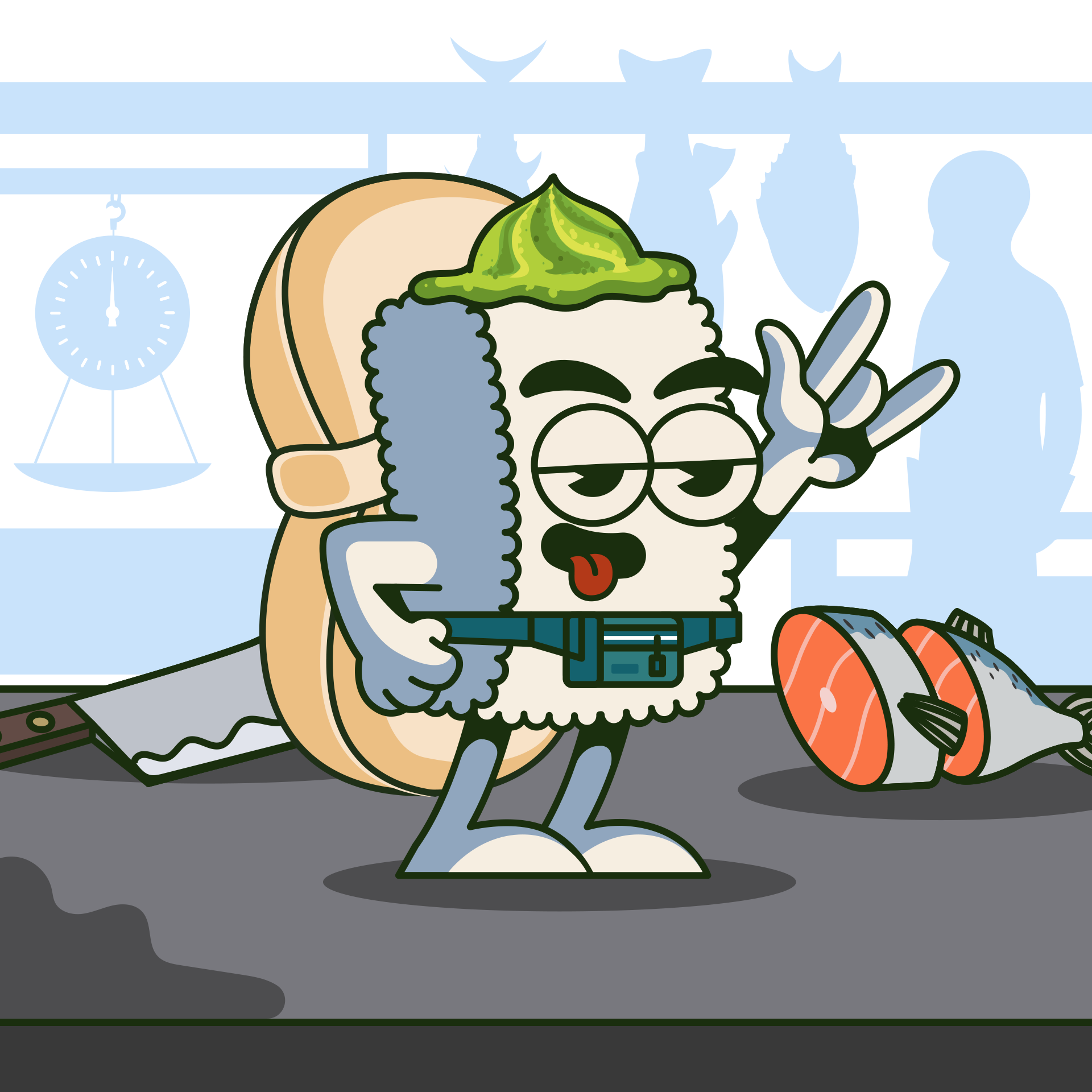 Silly Sushi 818