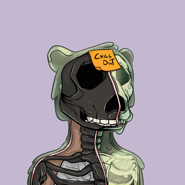 Zombie Okay Bear #3506