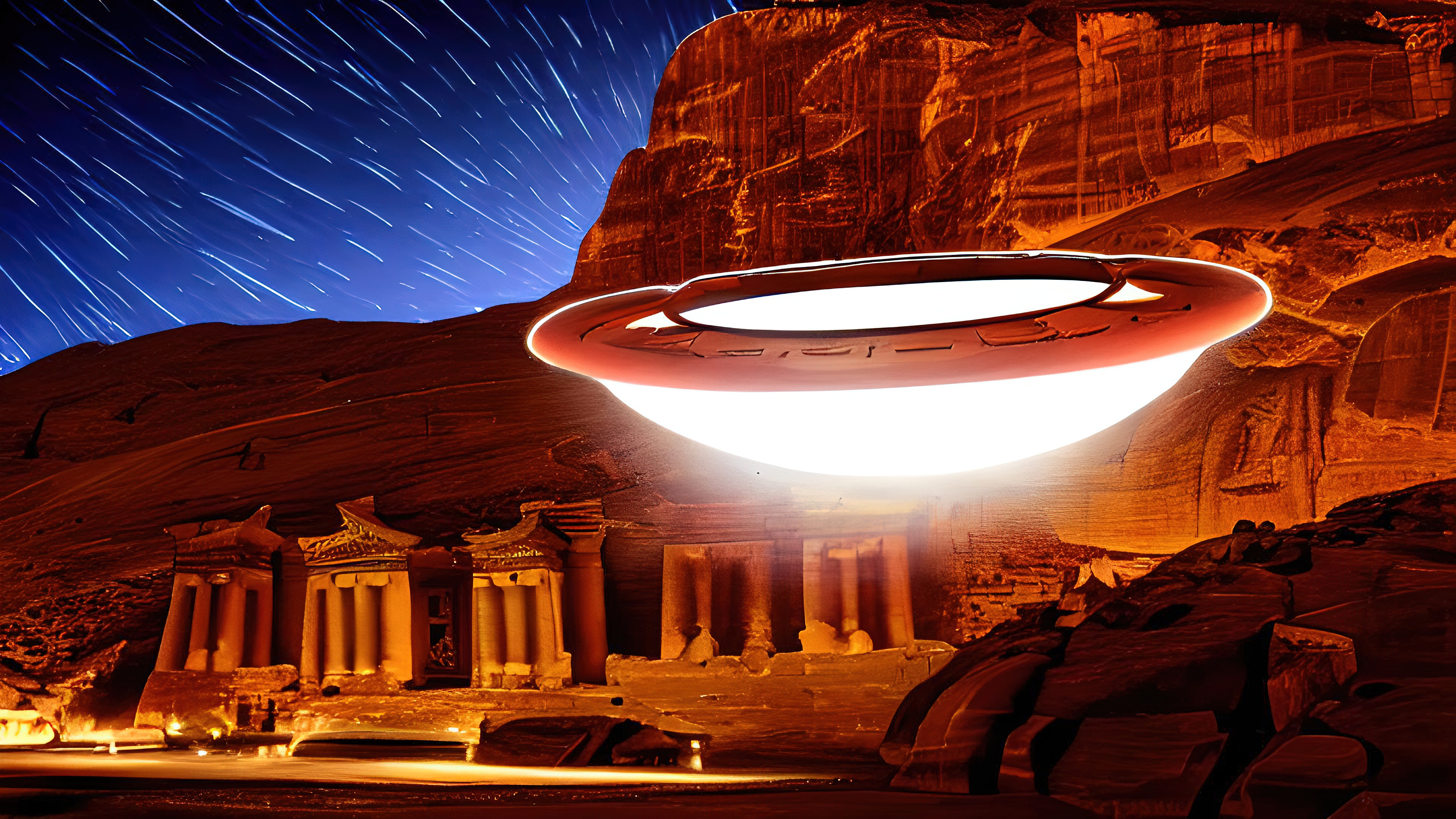 Simulation Number 89: Night Glow Saucer