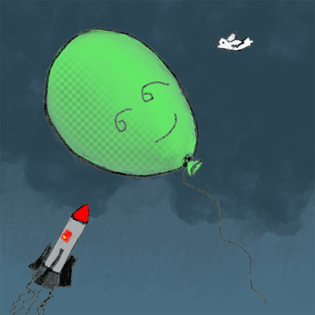 Luftballon 1474
