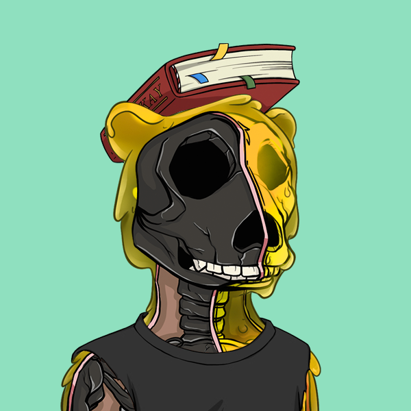 Zombie Okay Bear #3509