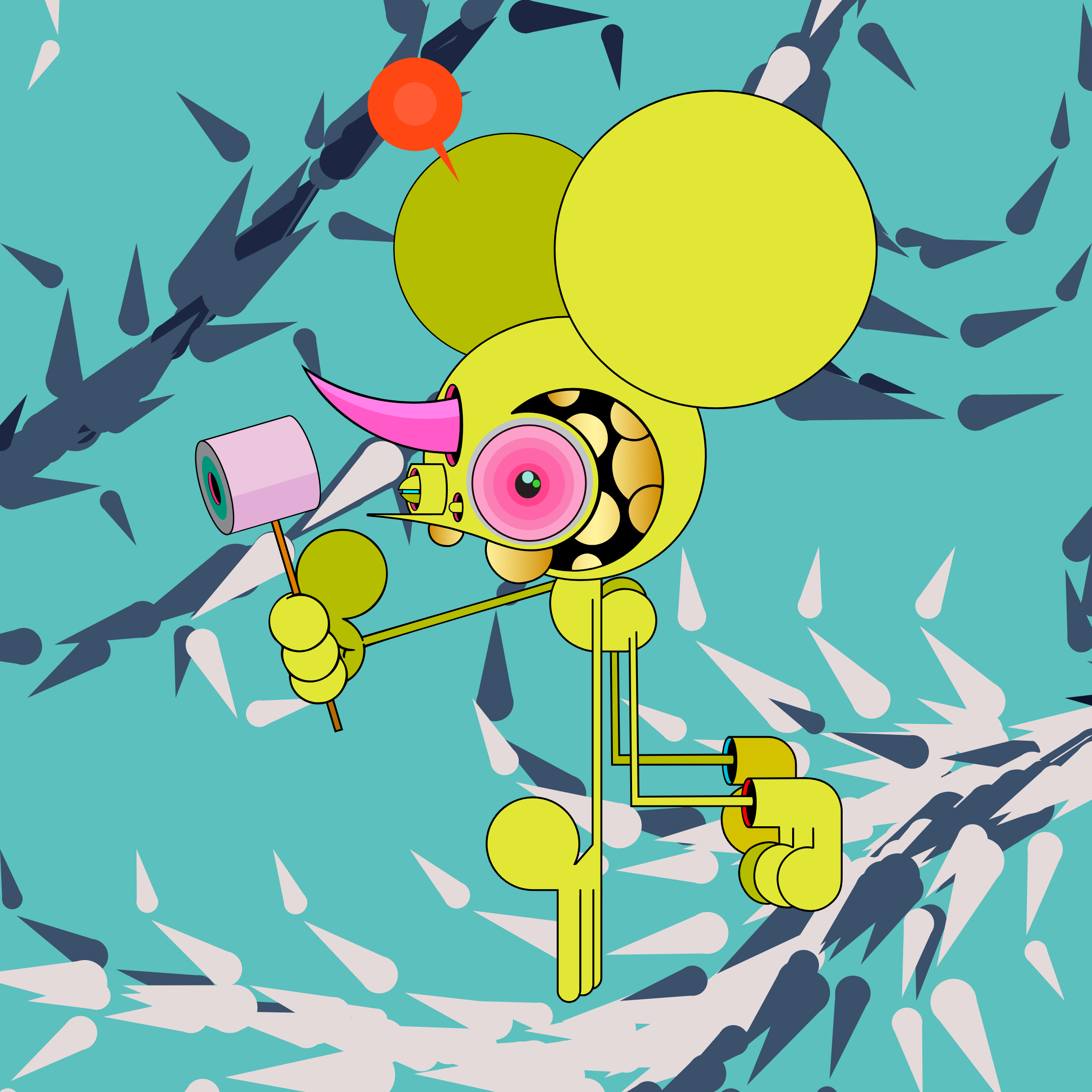 Neogen Space Monkeys #155