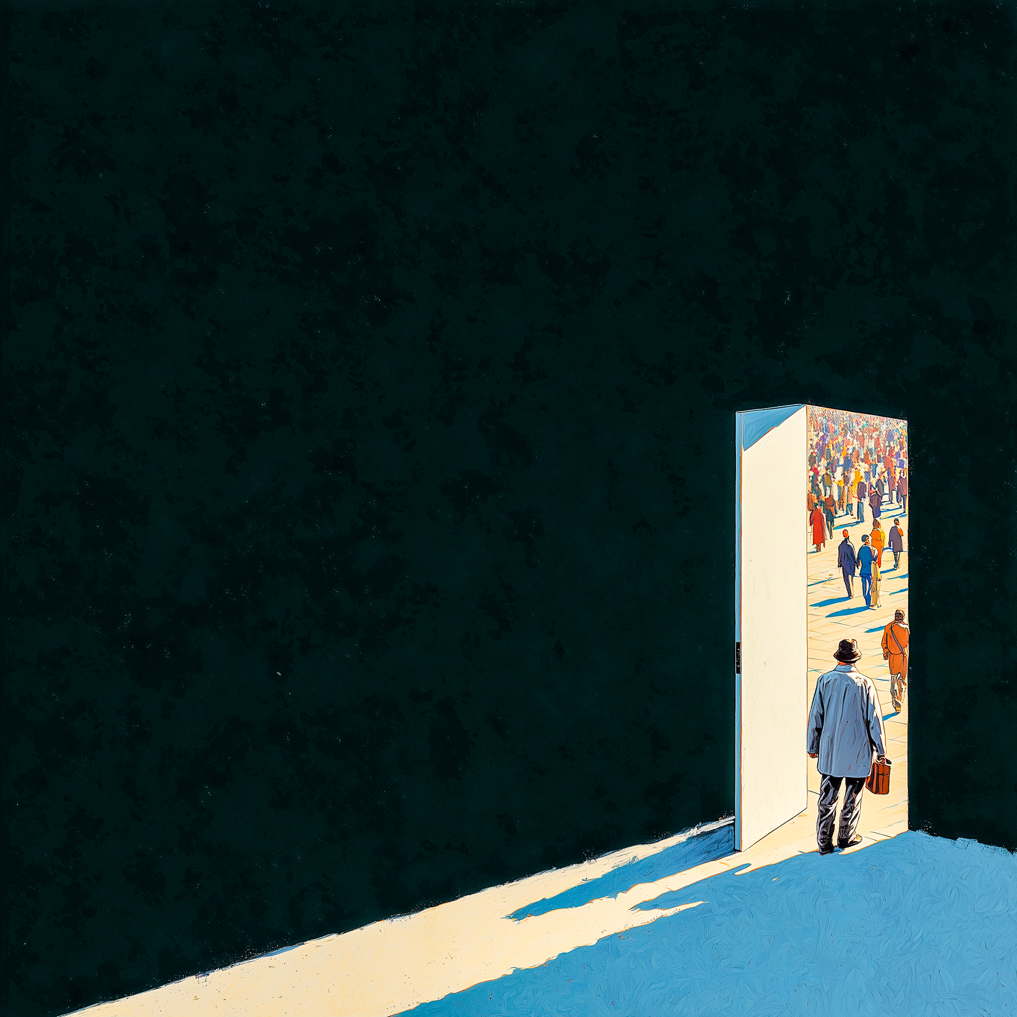 there’s a whole world out there.