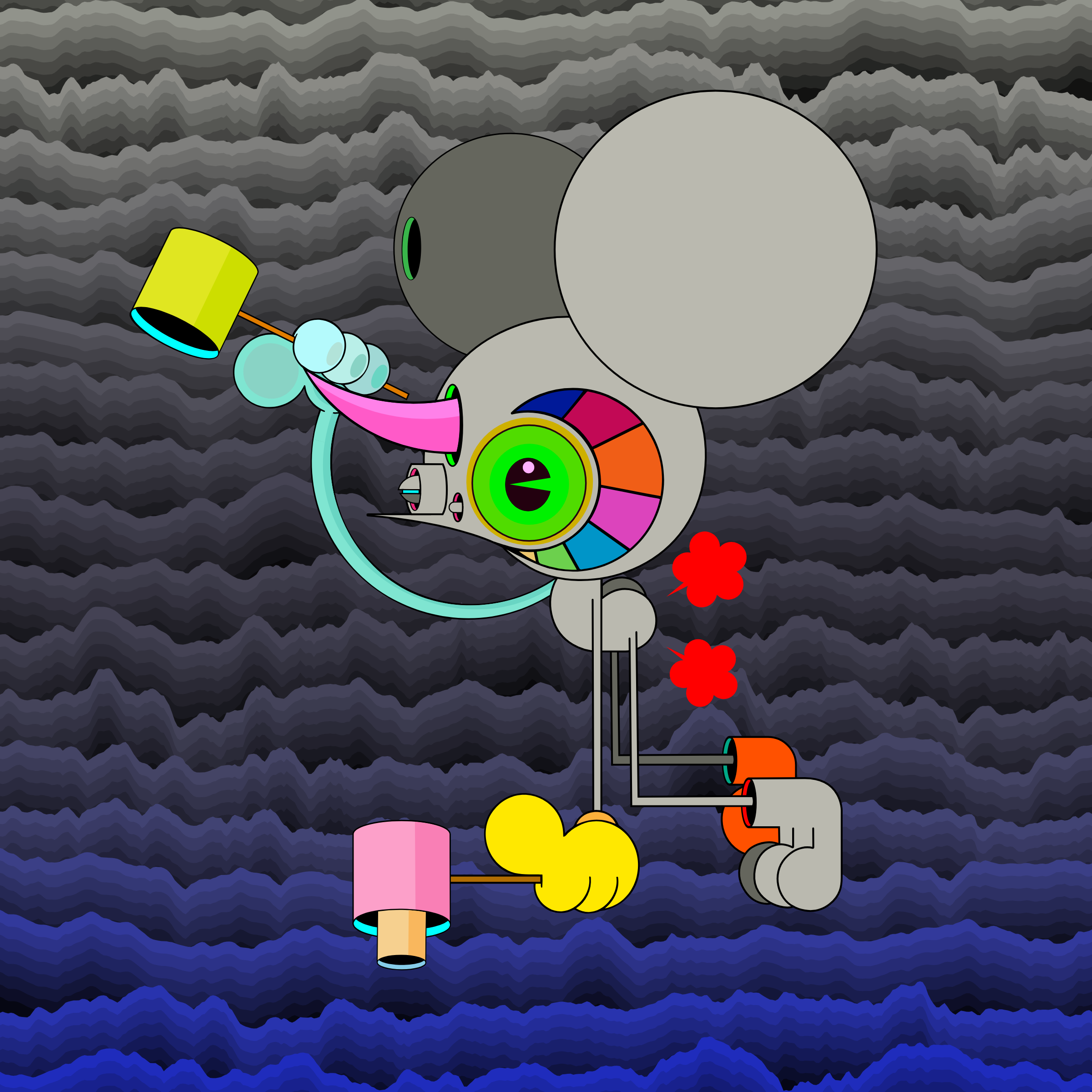 Neogen Space Monkeys #126