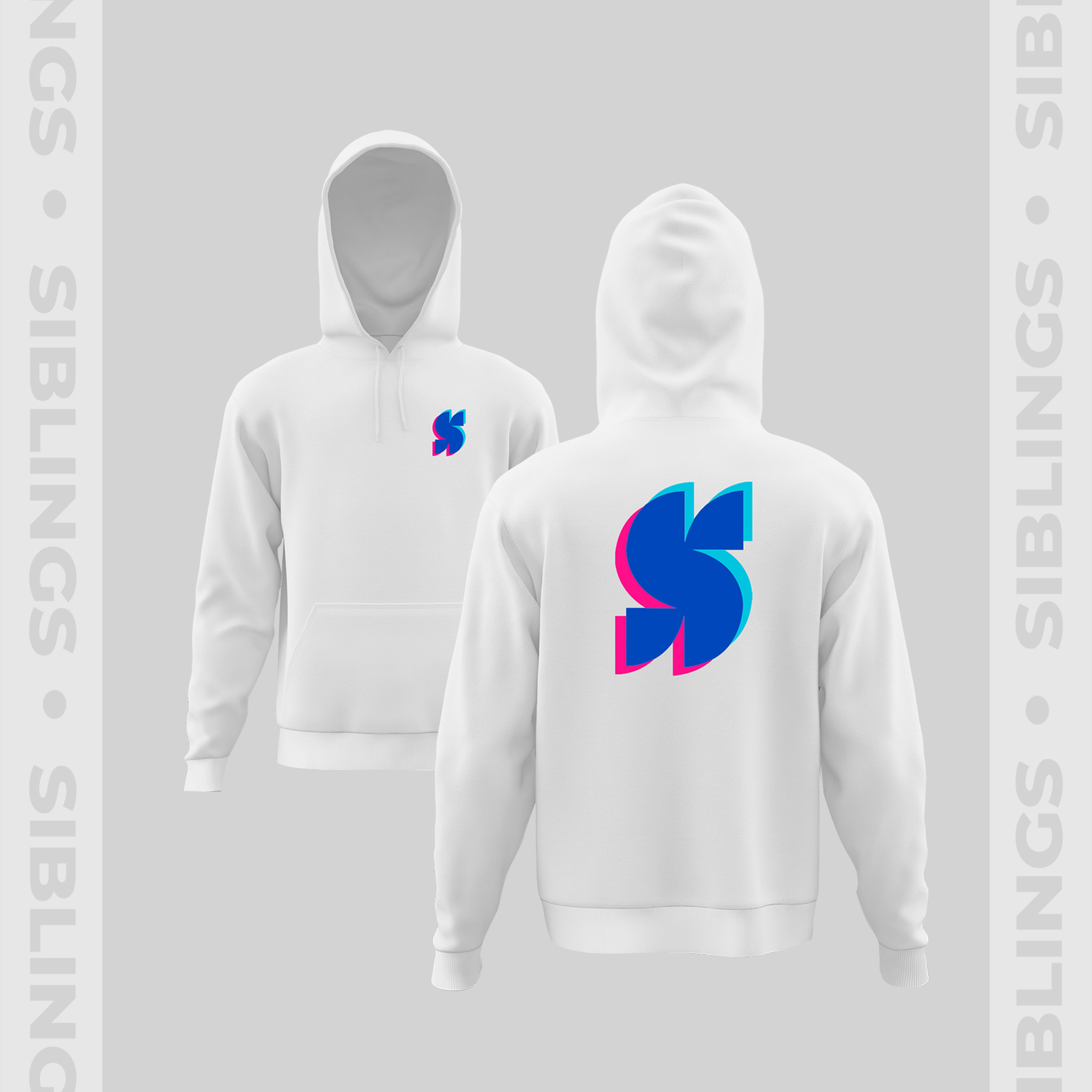 Siblings 1 Year Virtual Hoodie