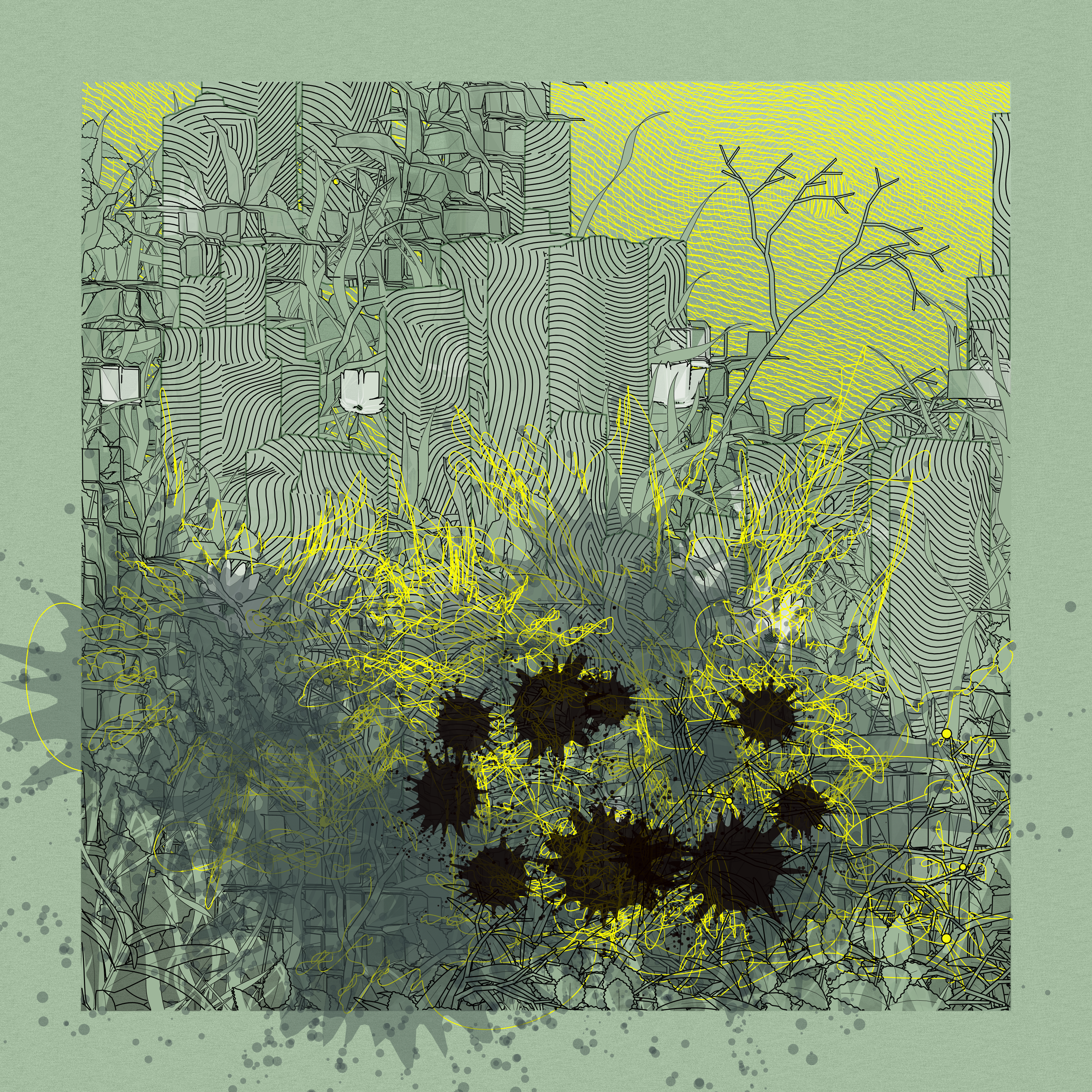 Landscape with Carbon Capture #4847