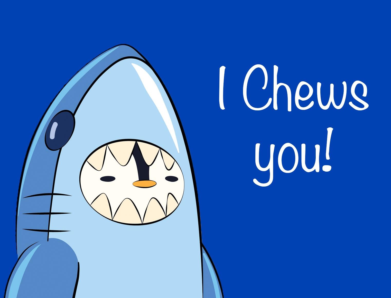 Valentine's Day Cards: Shark