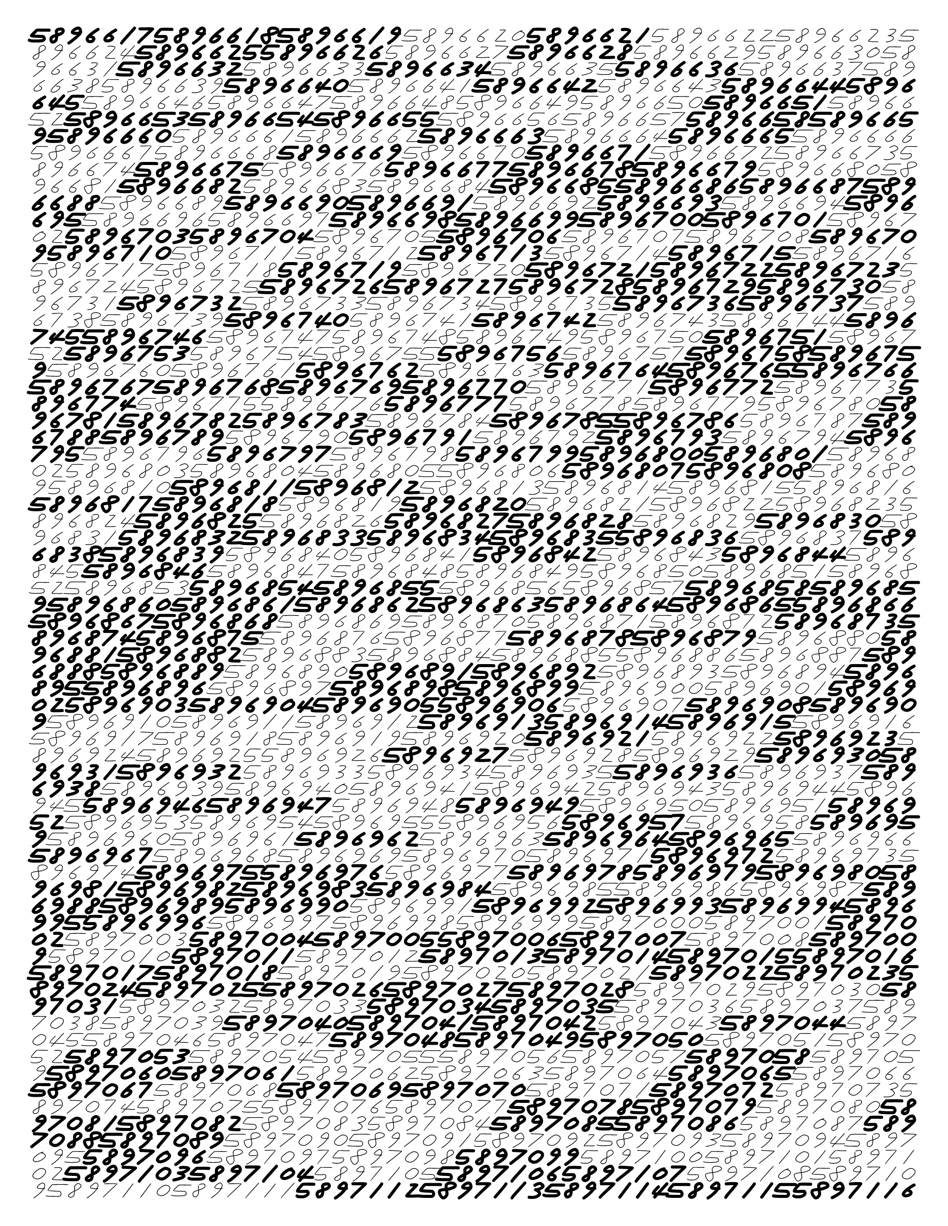 Endless (5,607,250 to Infinity) #988