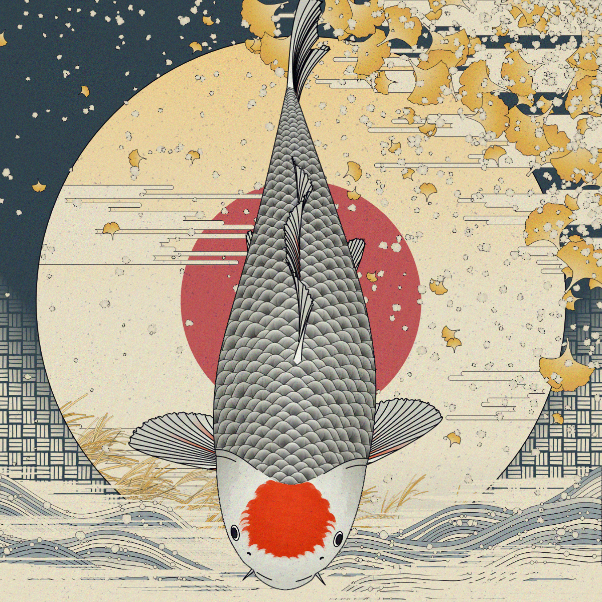 Carp and Seasons #5335