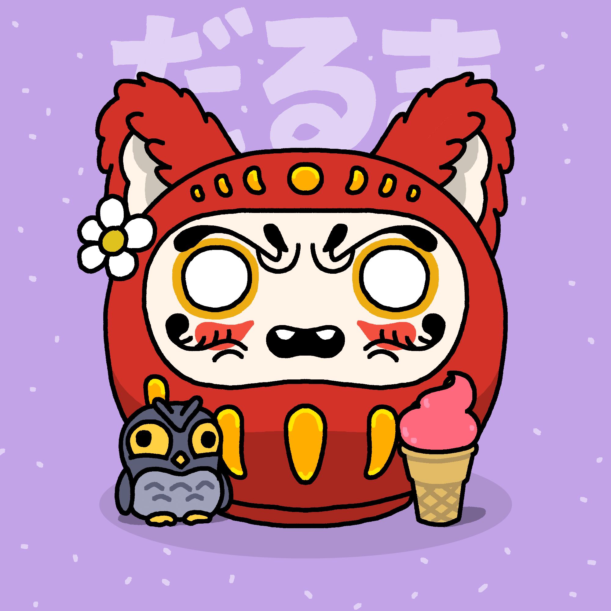 Neko Daruma #41