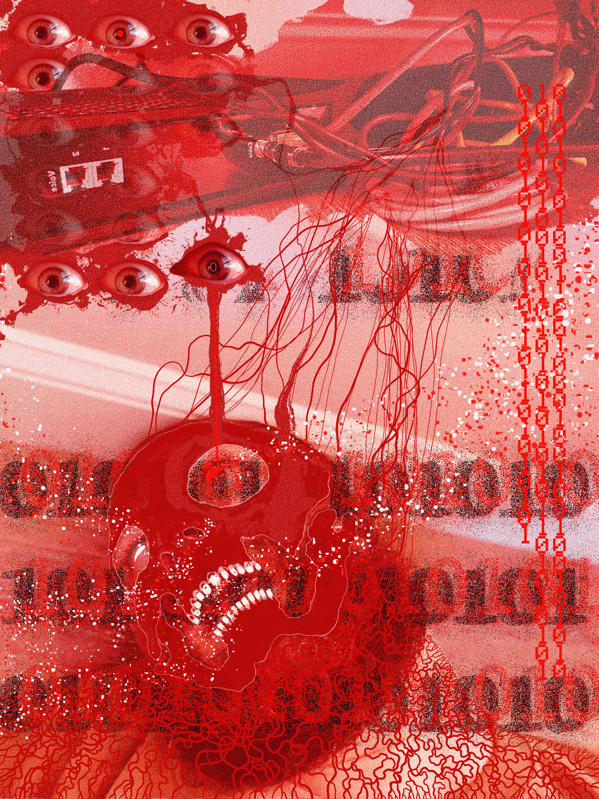 C0MPUTER BL00D DOMESTICON: Year of our Binary v.001 (Self Portrait)