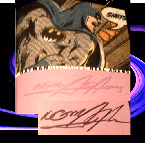 Batman 2013 Novel Signed Illustrated By Neal Adams #12