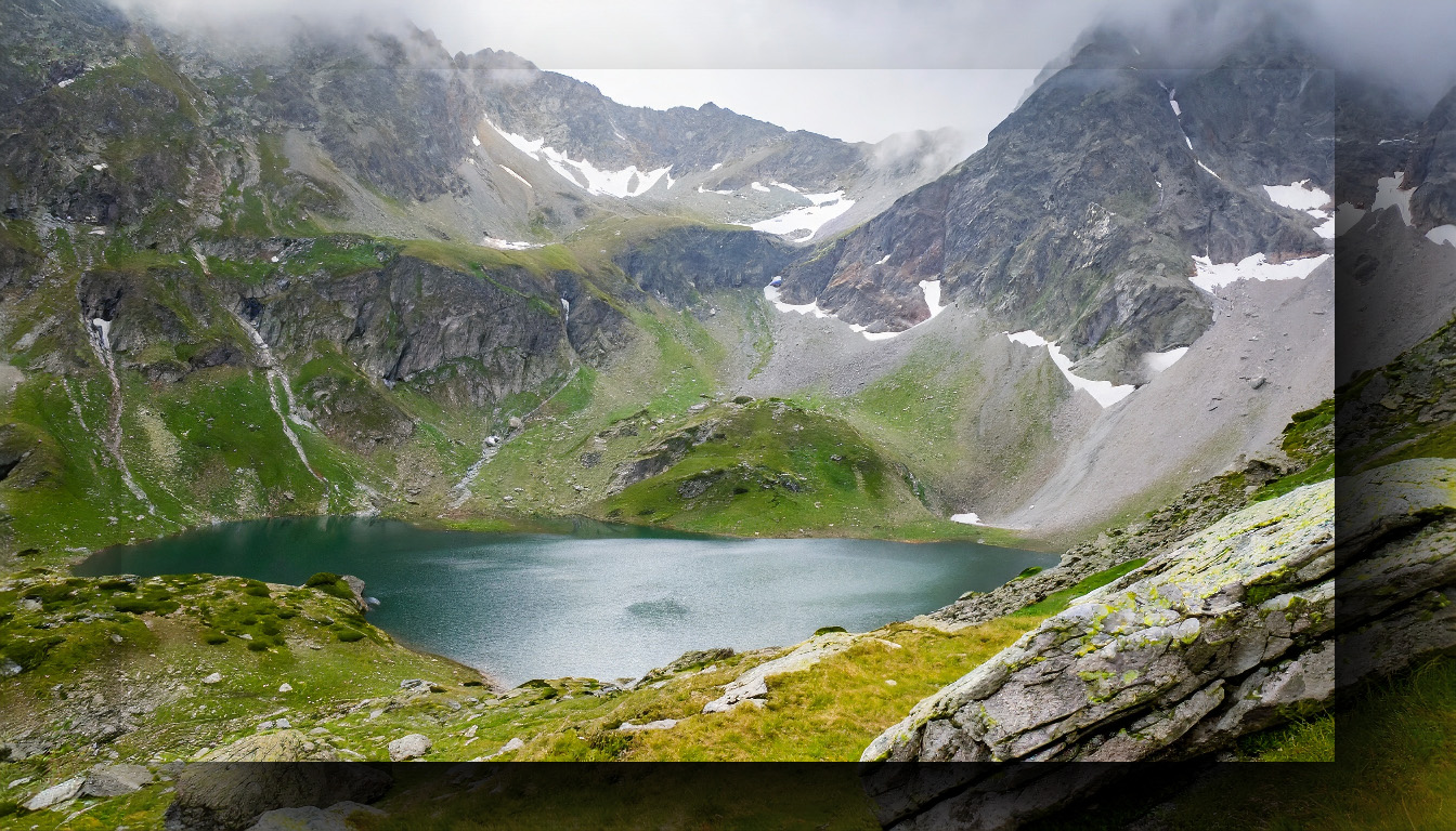 Mountains and Drop Shadows #8