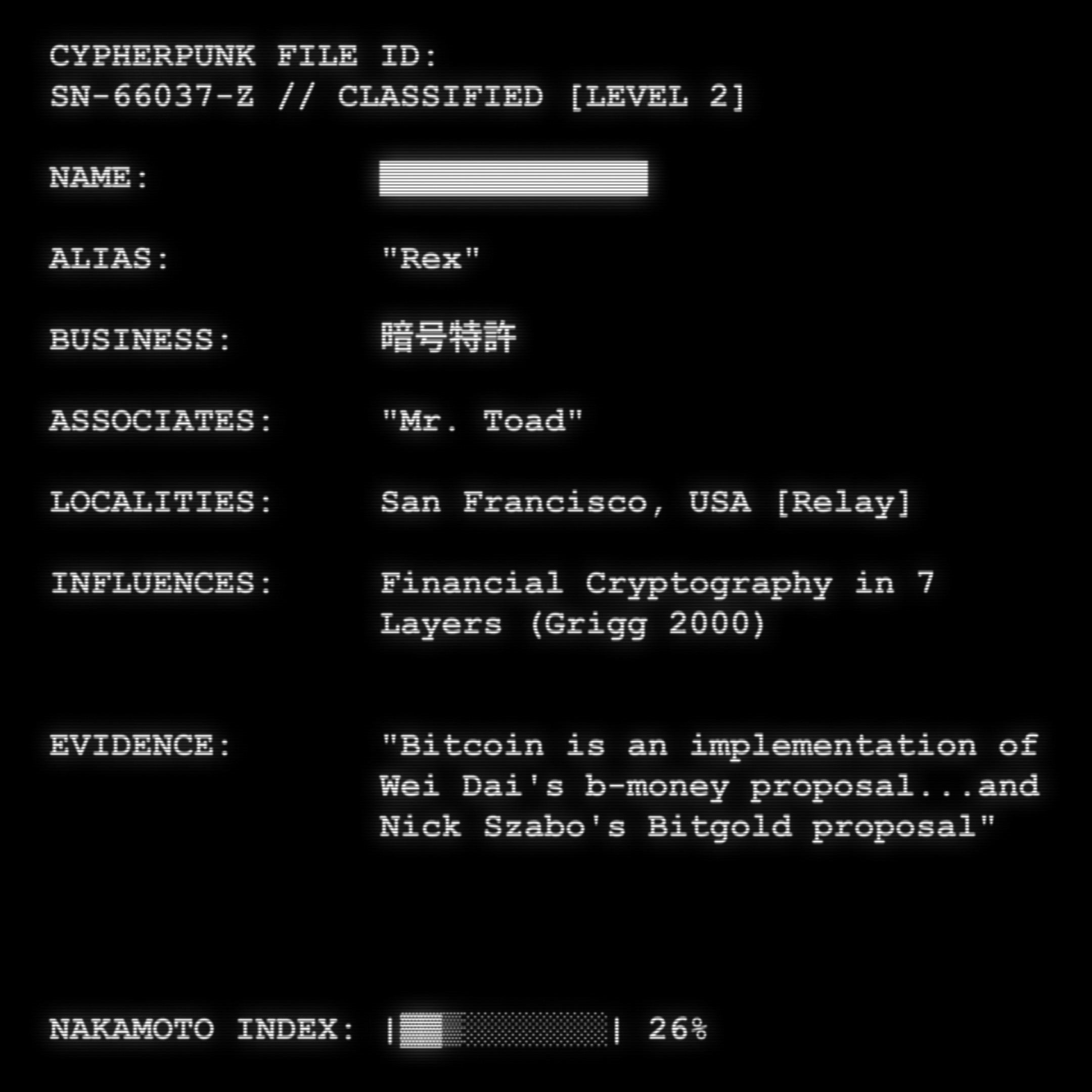 CYPHERPUNK FILES #6987