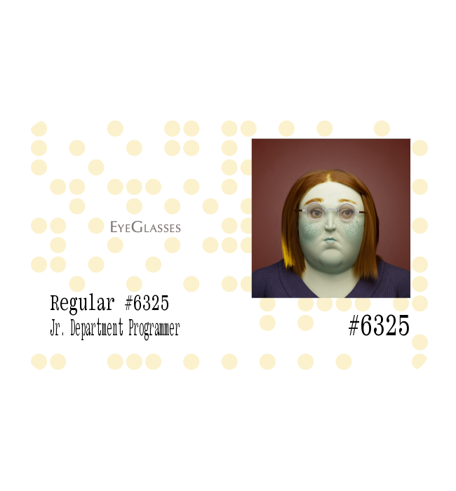 20.5 Ⓡ / week, Eyeglasses