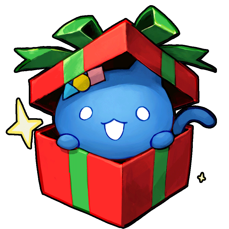 Bluemeow X'mas Gift box token