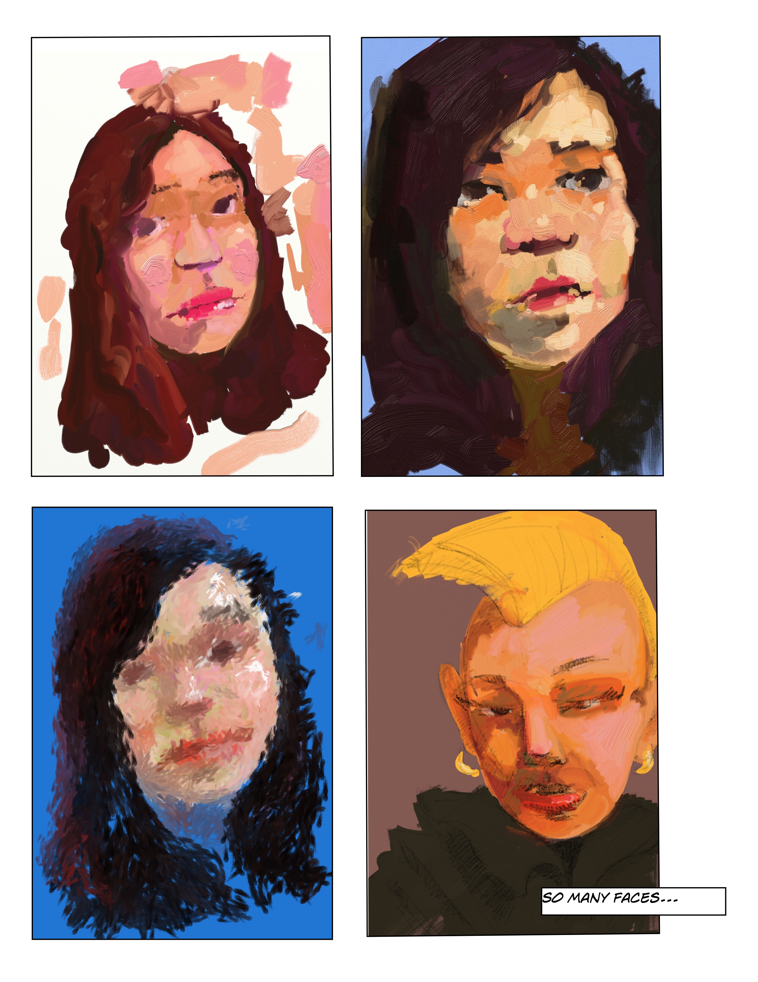 So Many Faces