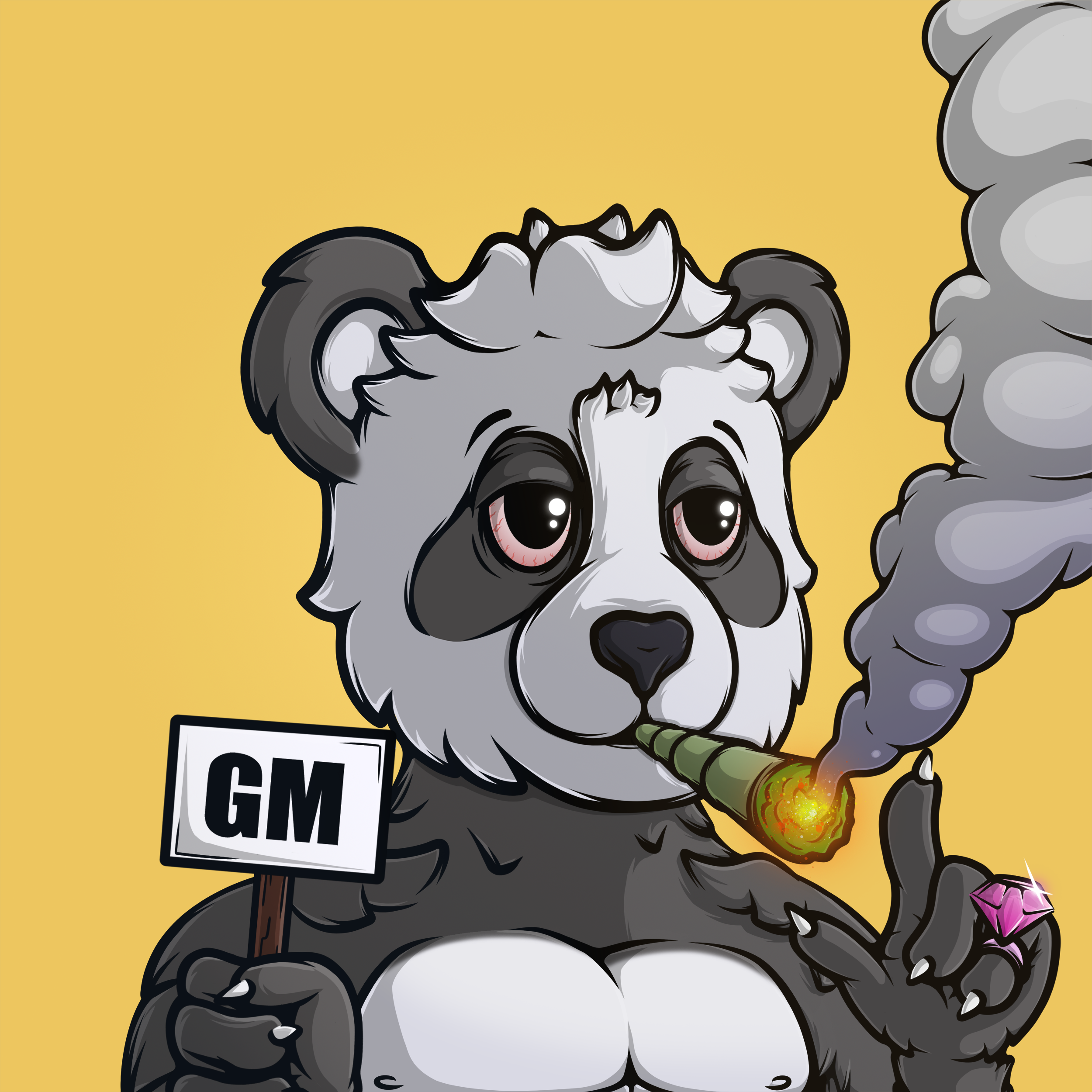 Puff Puff Pandas #3130