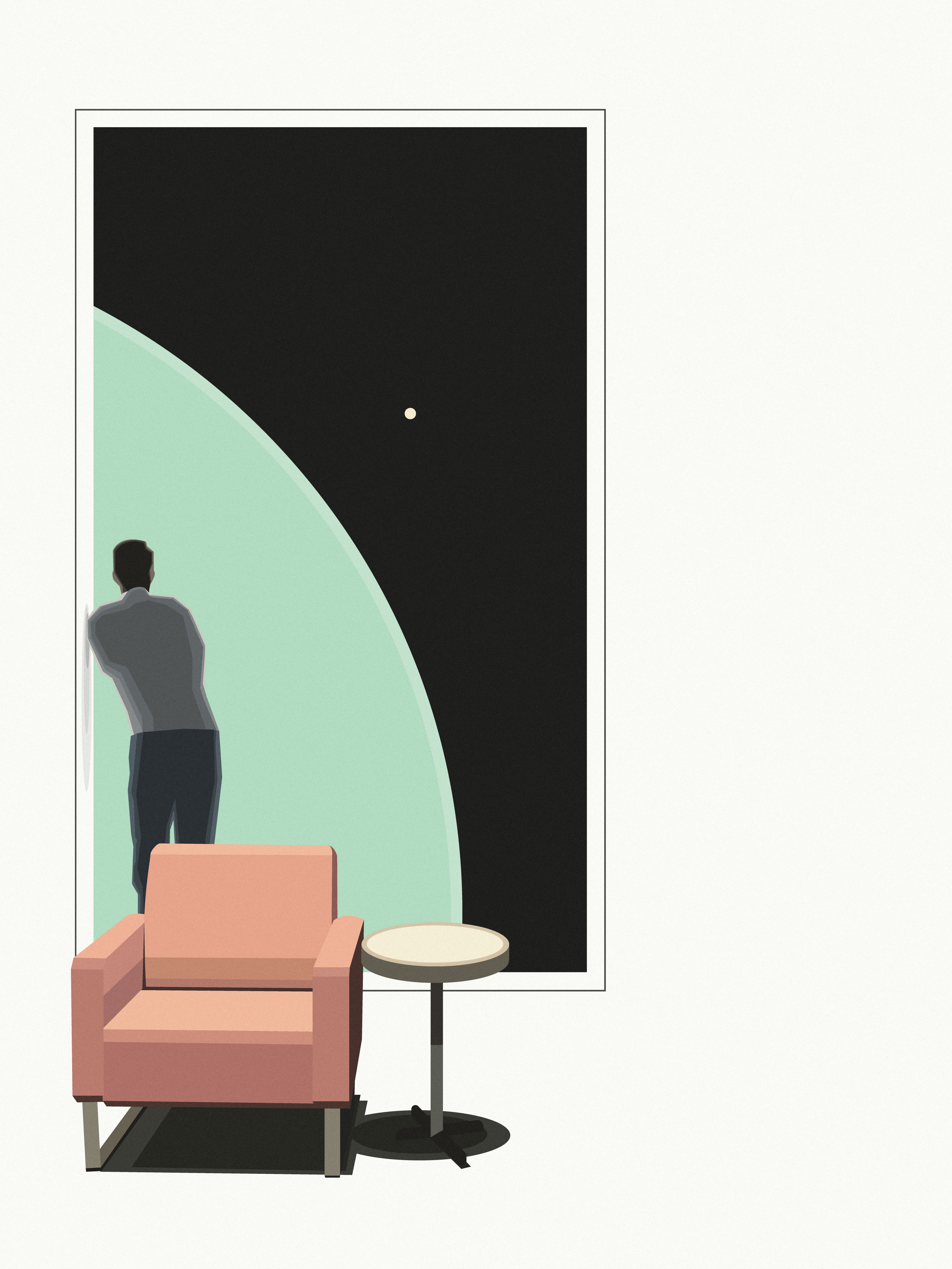 A Flight Over Neptune