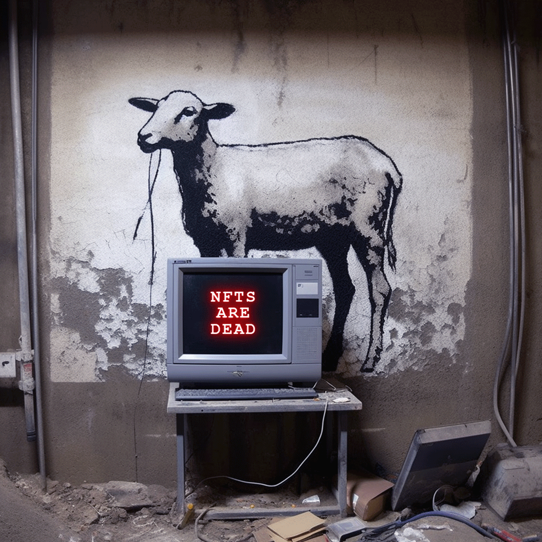 2D Sheep Killed NFT's
