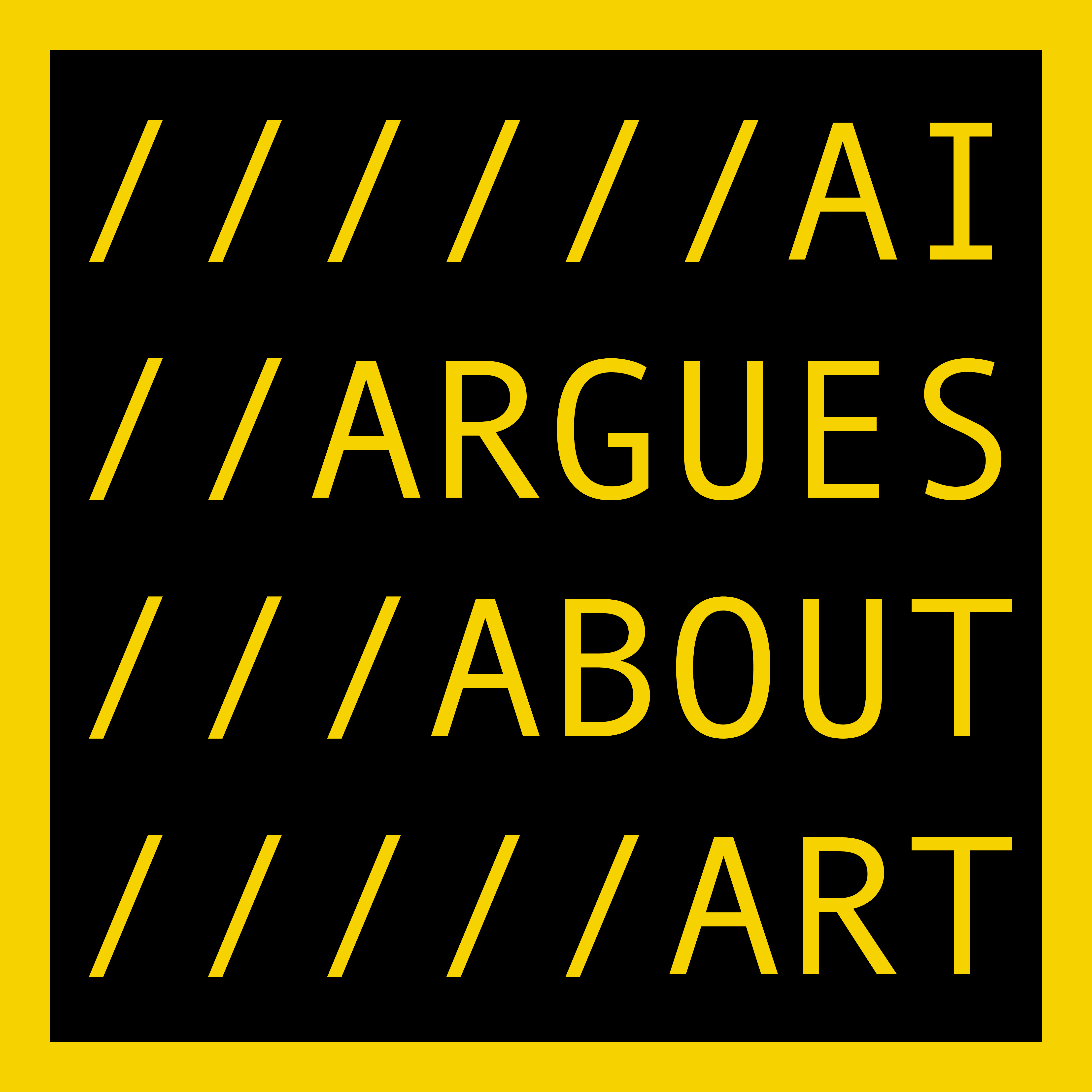 AI ARGUES ABOUT ART