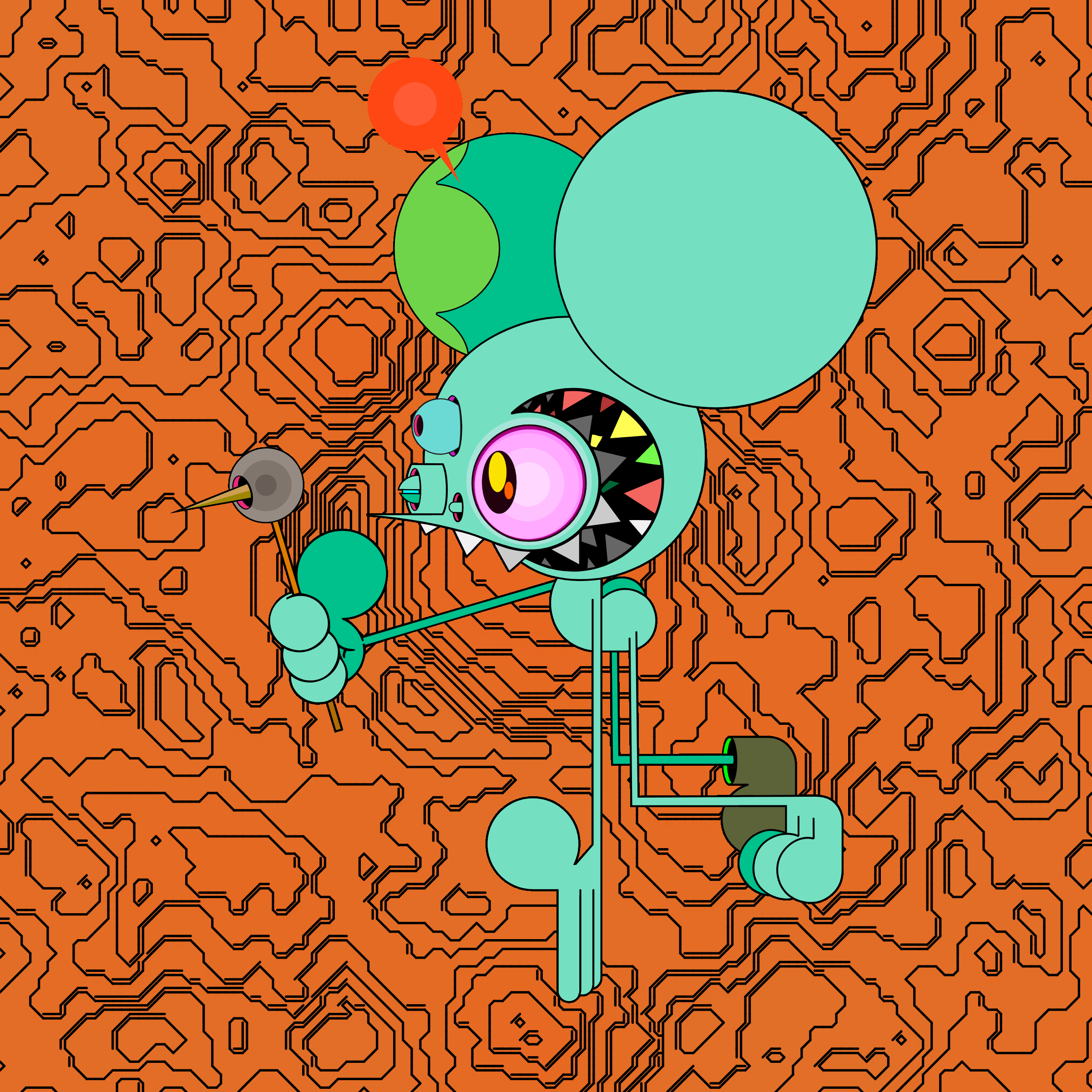 Neogen Space Monkeys #1205