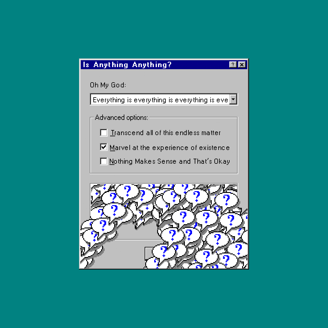 Is Anything Anything?