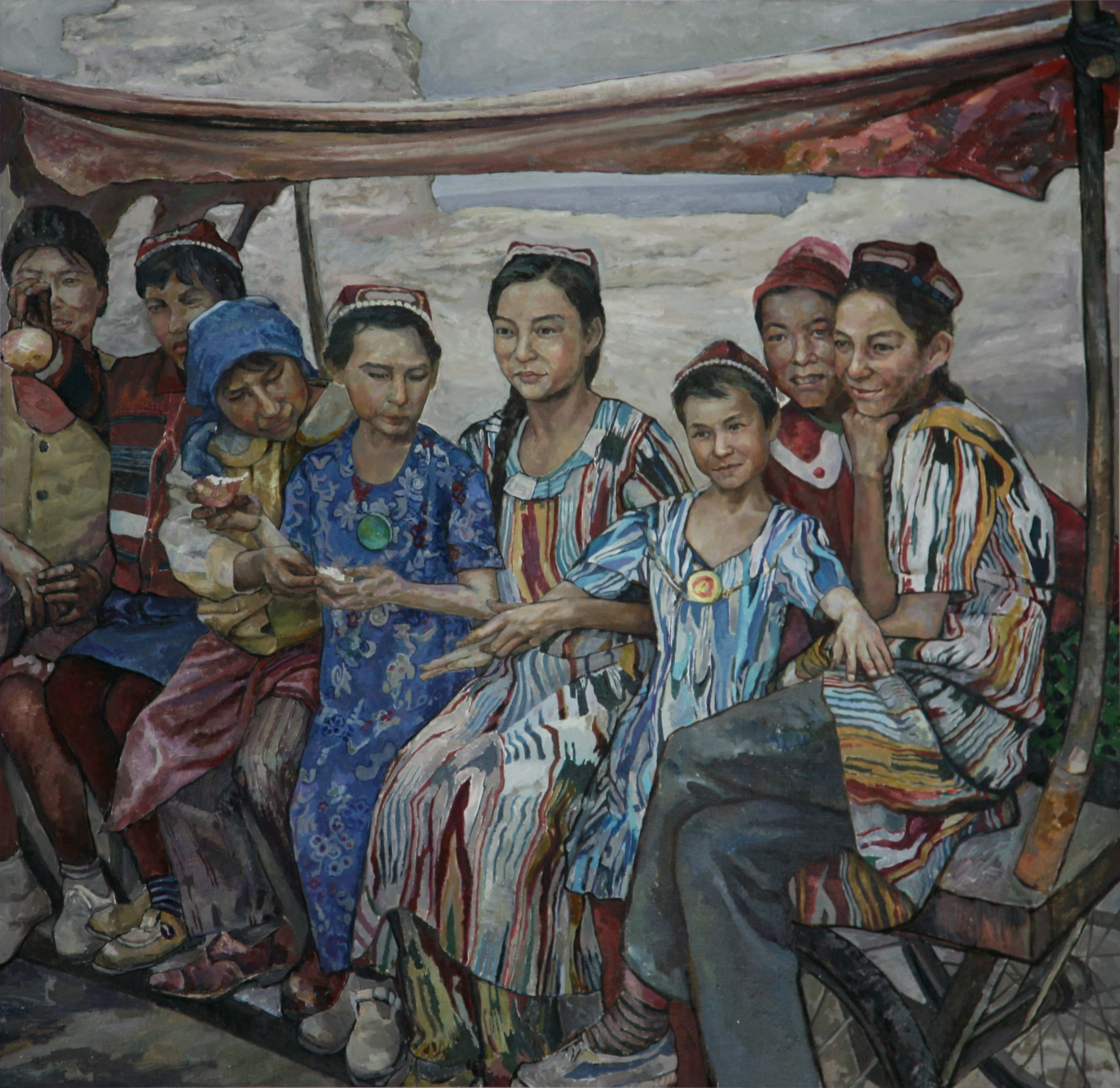 Gu Li of Gaochang, grace along the Silk Road;