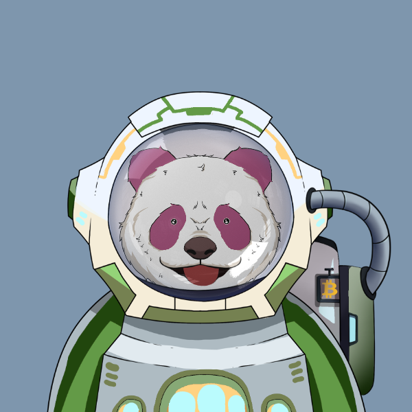 Panda Astronaut Club #641