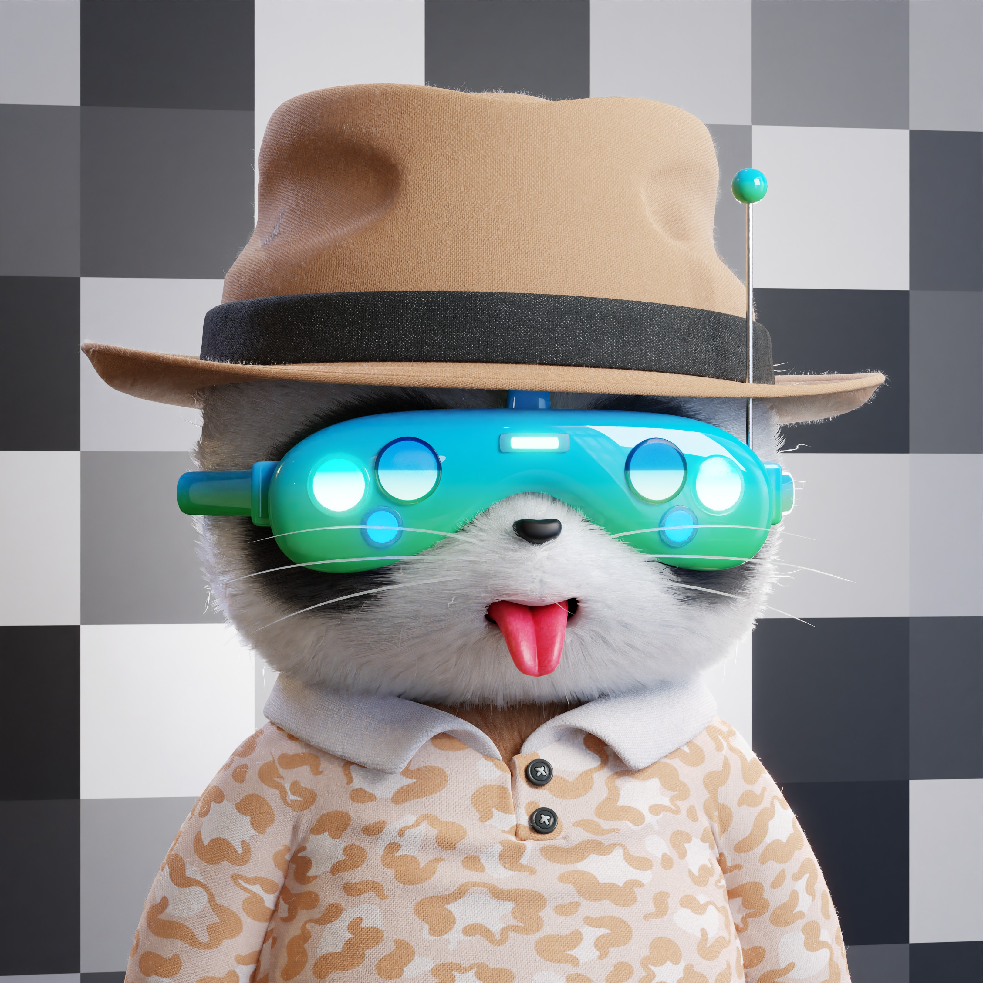 Mutant Lovely Cats #4486