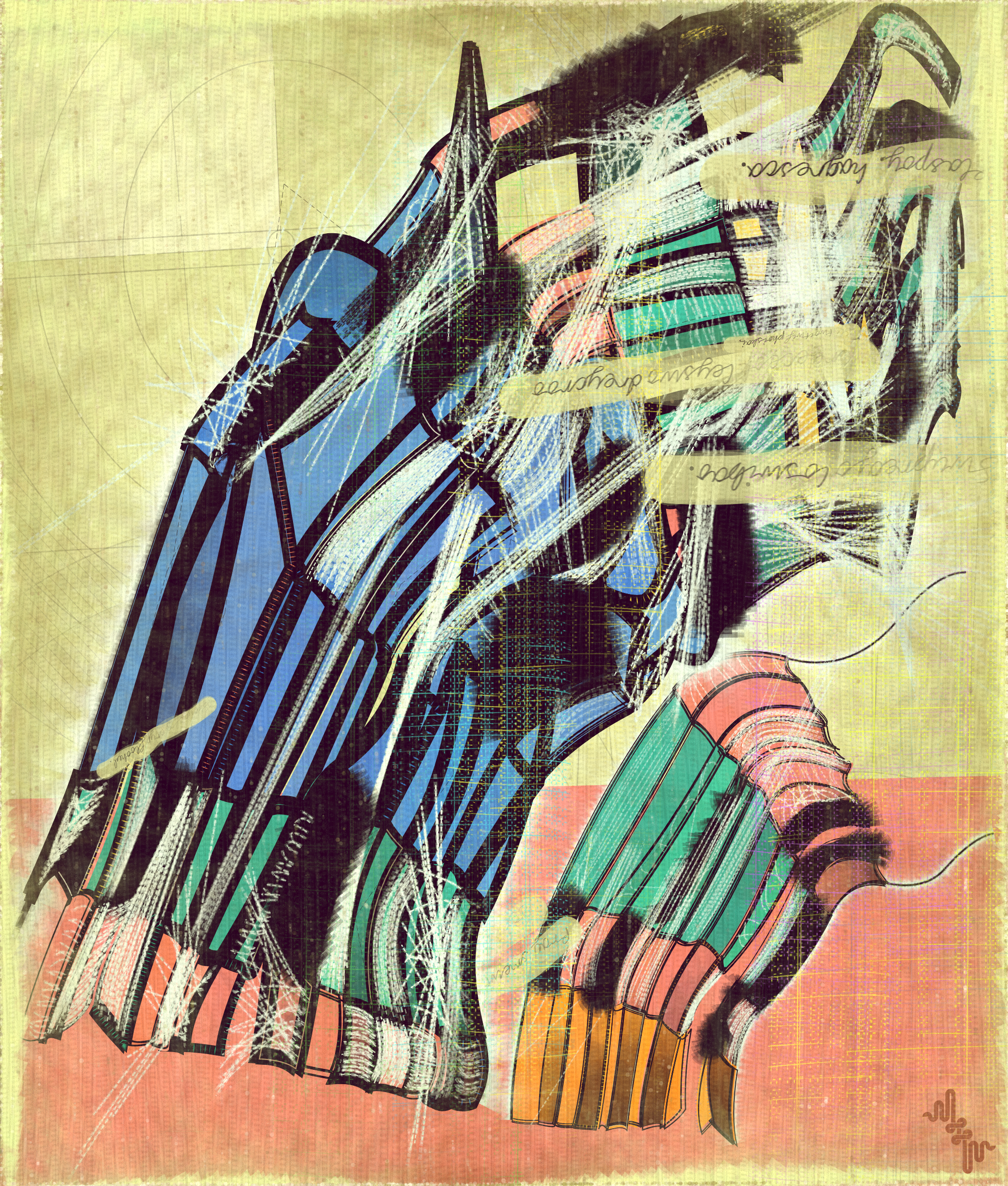 Amplitudes of Canvas #429