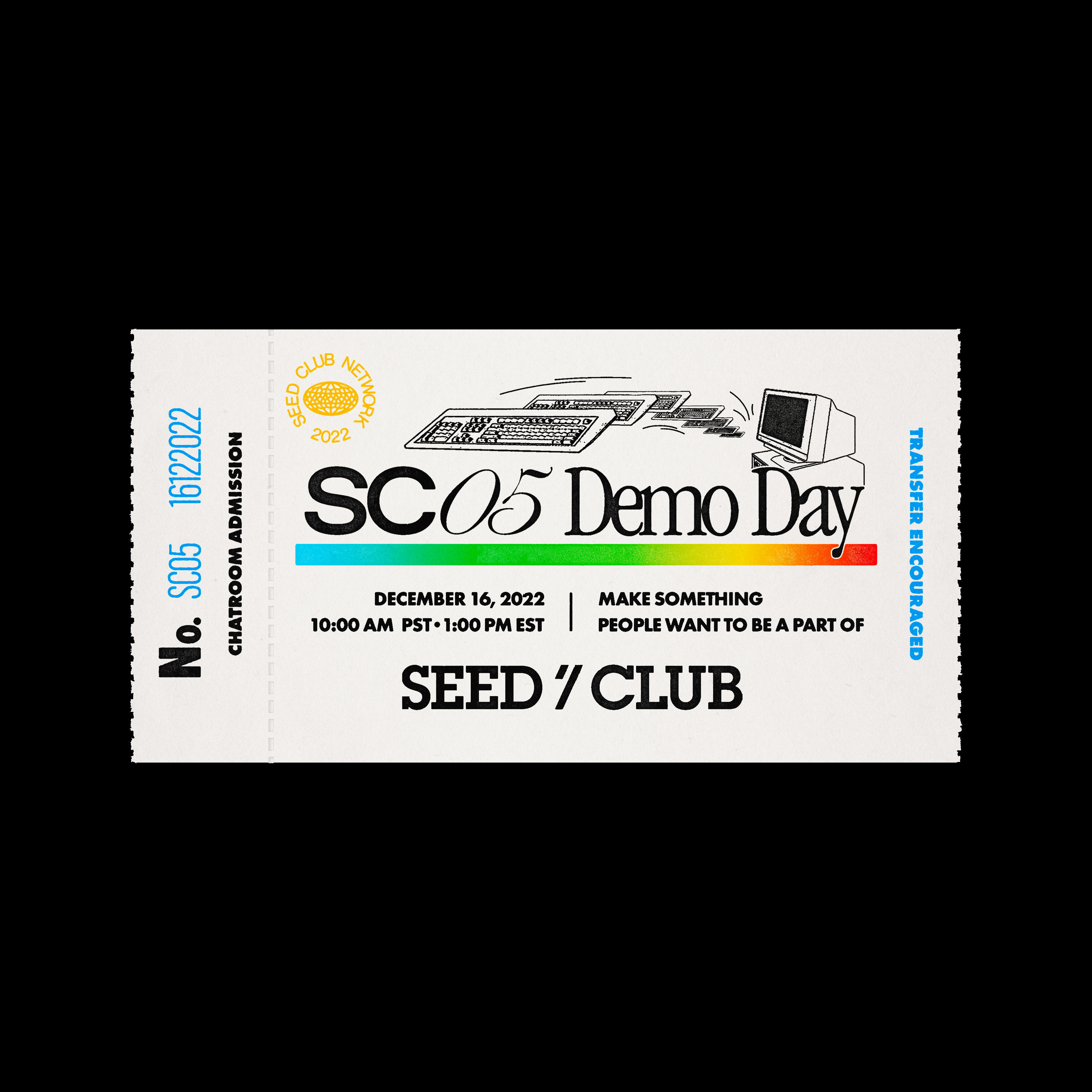 SC05 Demo Day Chat Room Admission