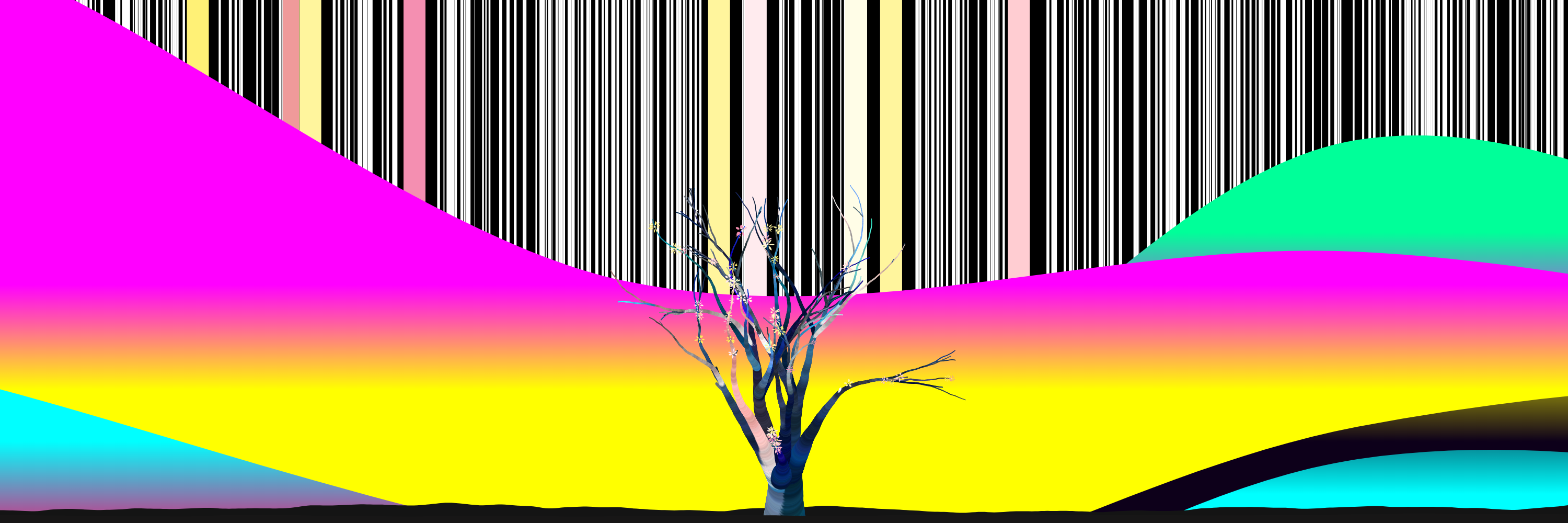 Coded Flowering Banner #012