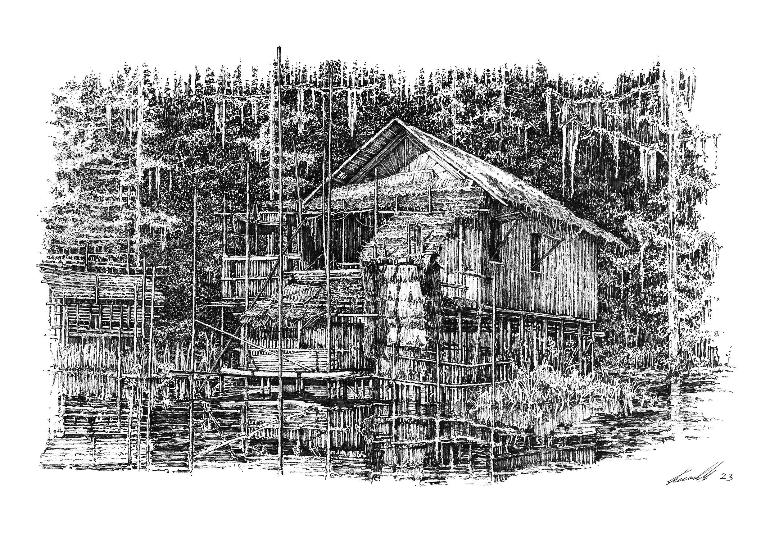Overgrown house #7 #4/69