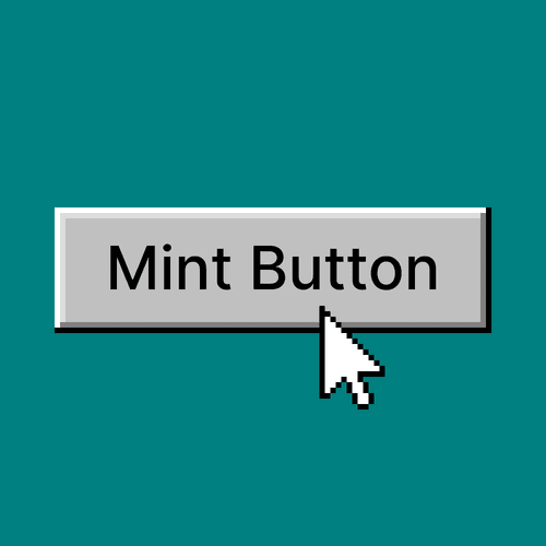 Mint Button #29
