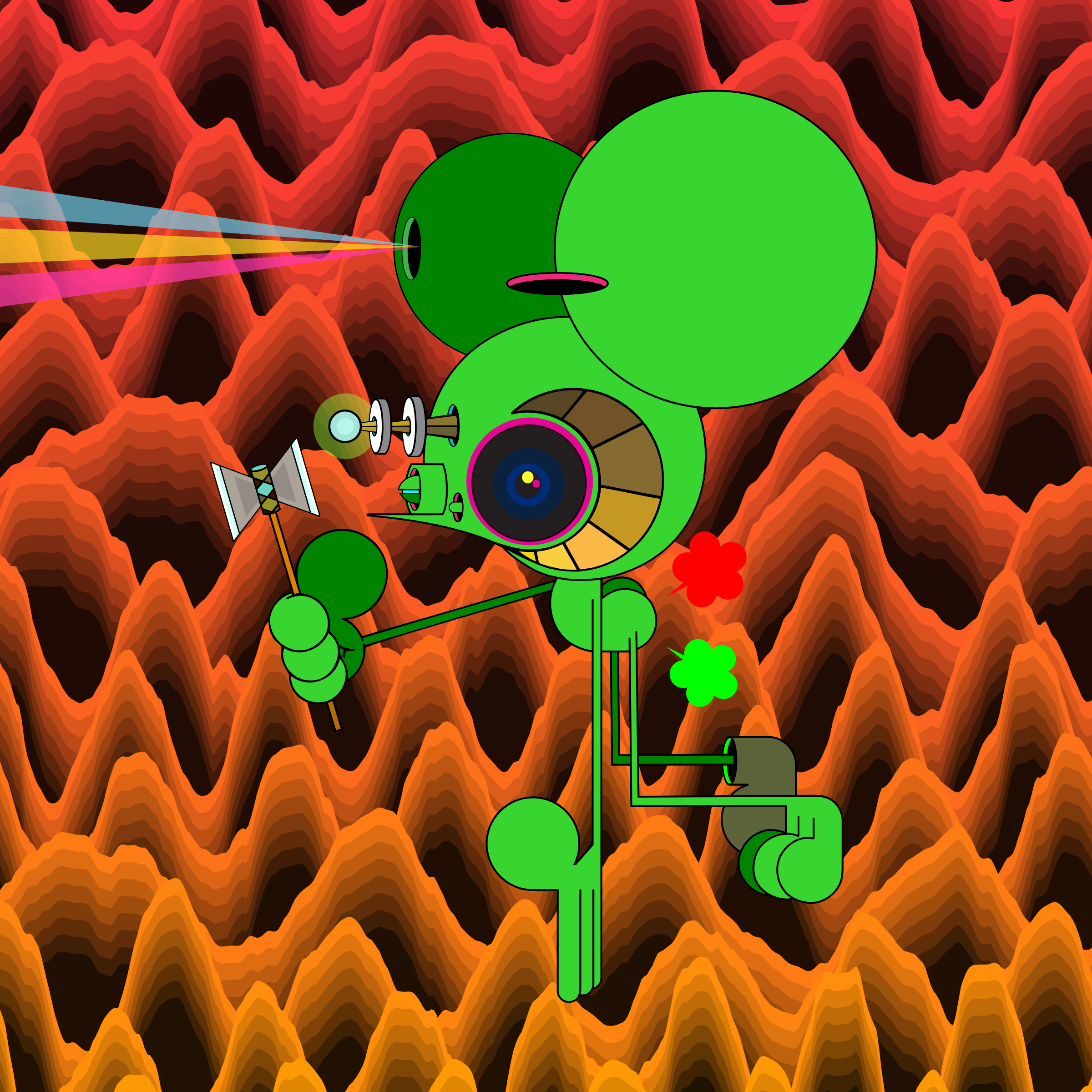 Neogen Space Monkeys #69