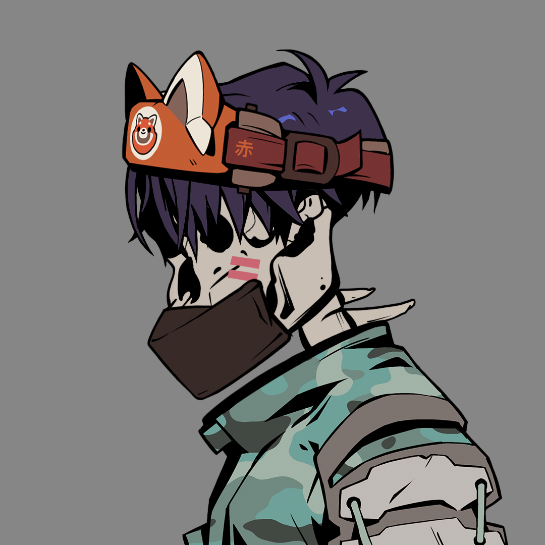 Skull Zuki Ape #1419