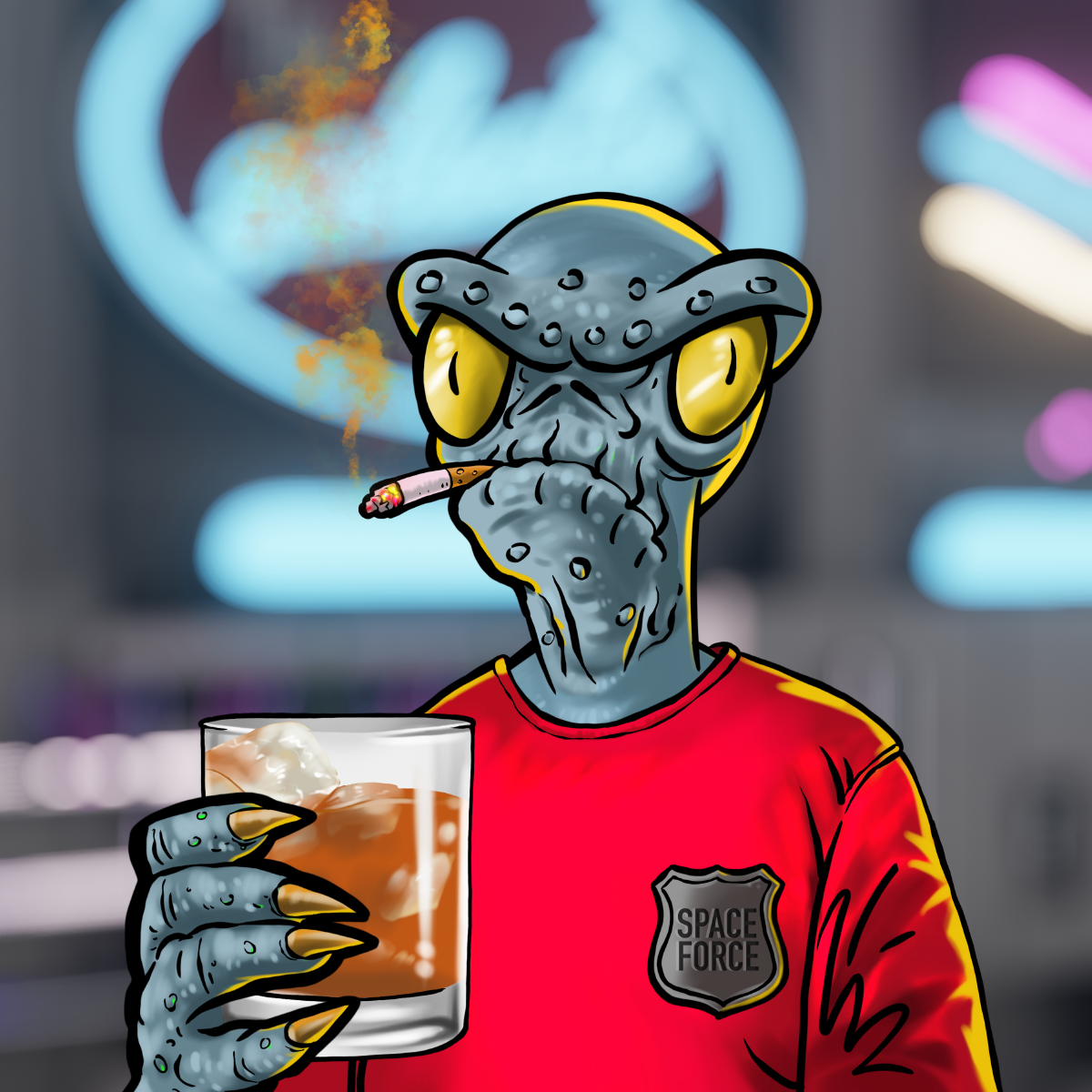 Galactic Tavern Alien #3403