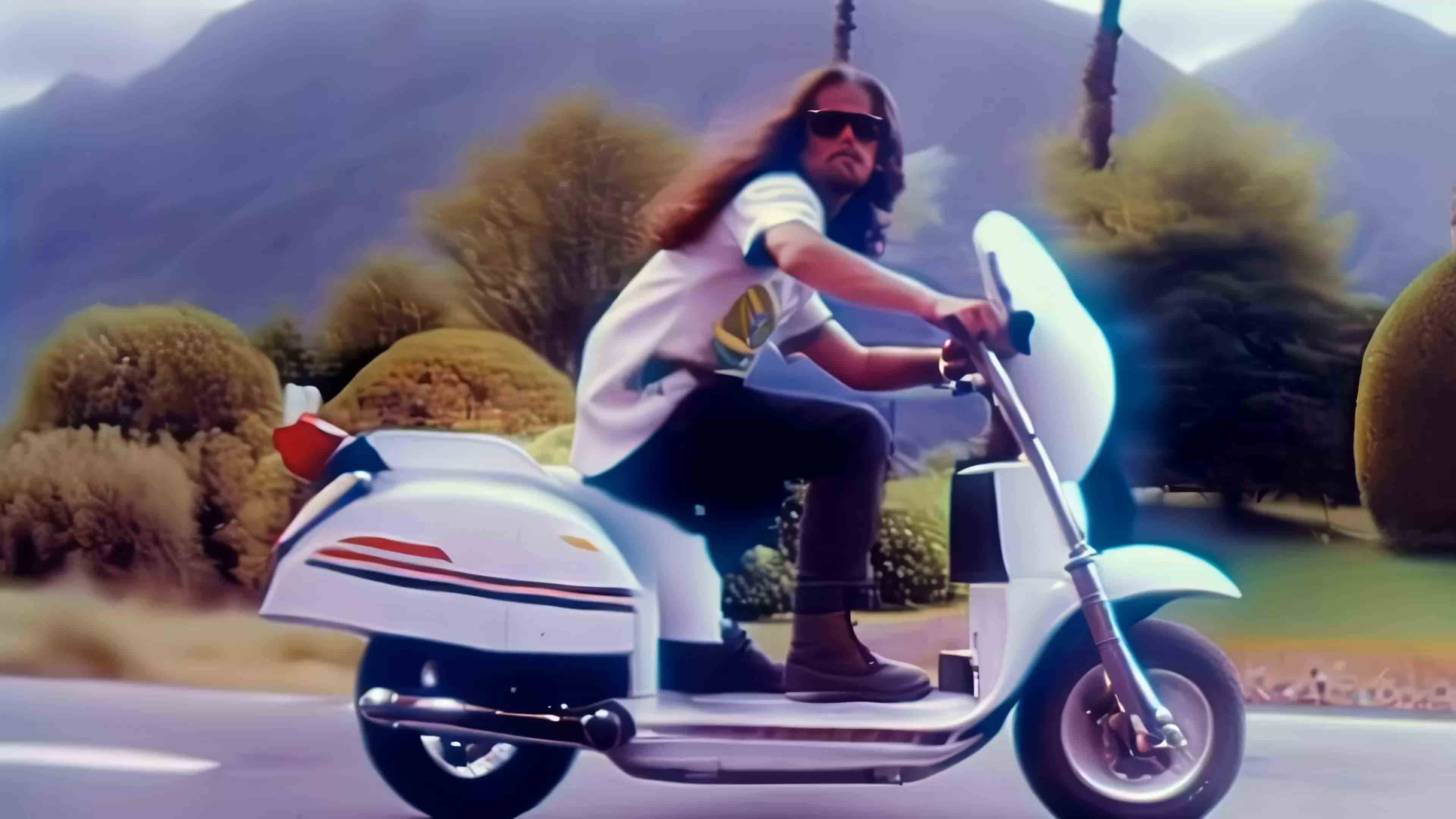 SCOOTER MAN GOES ON A ROADTRIP