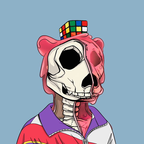 Zombie Okay Bear #2775