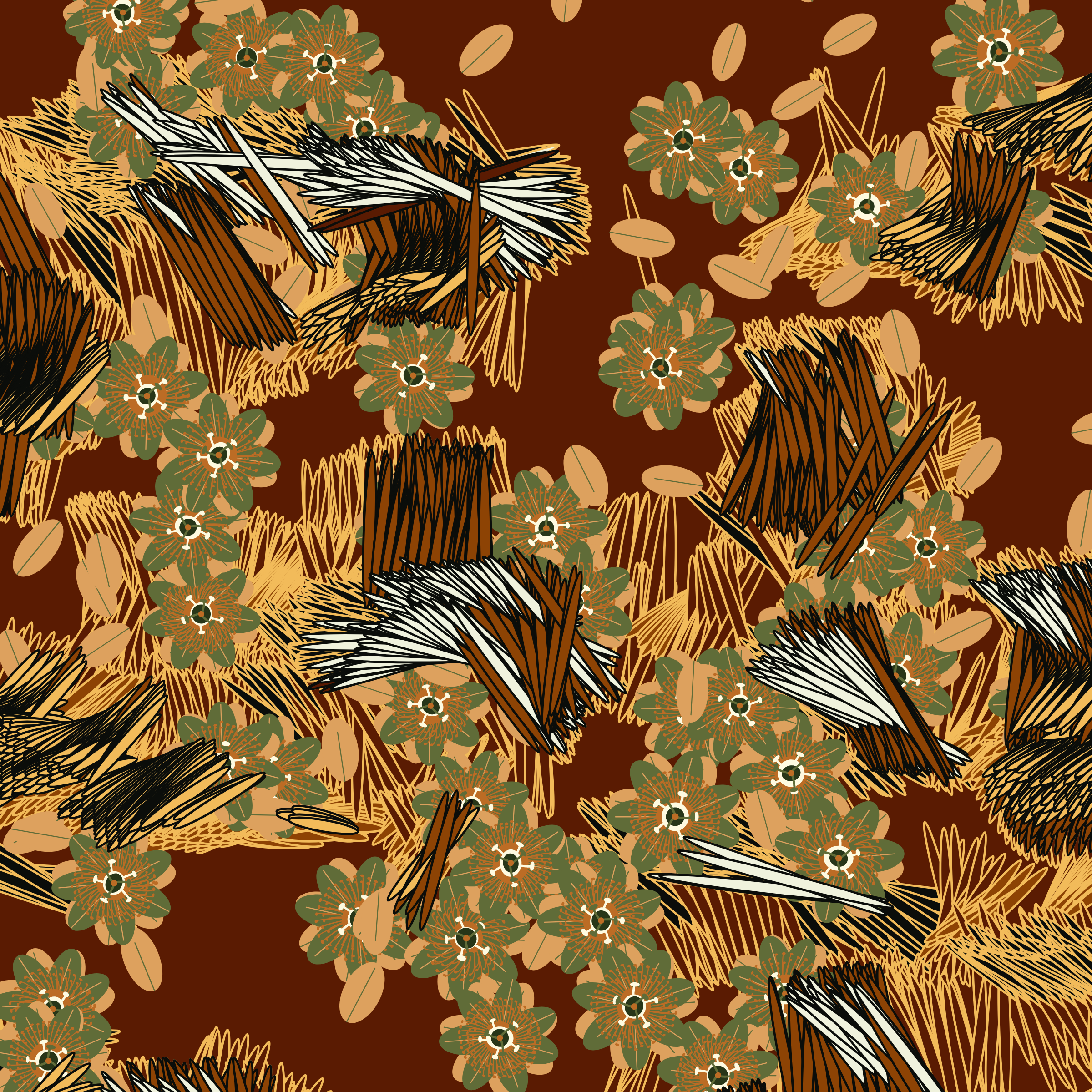 Fragments of an Infinite Field #321