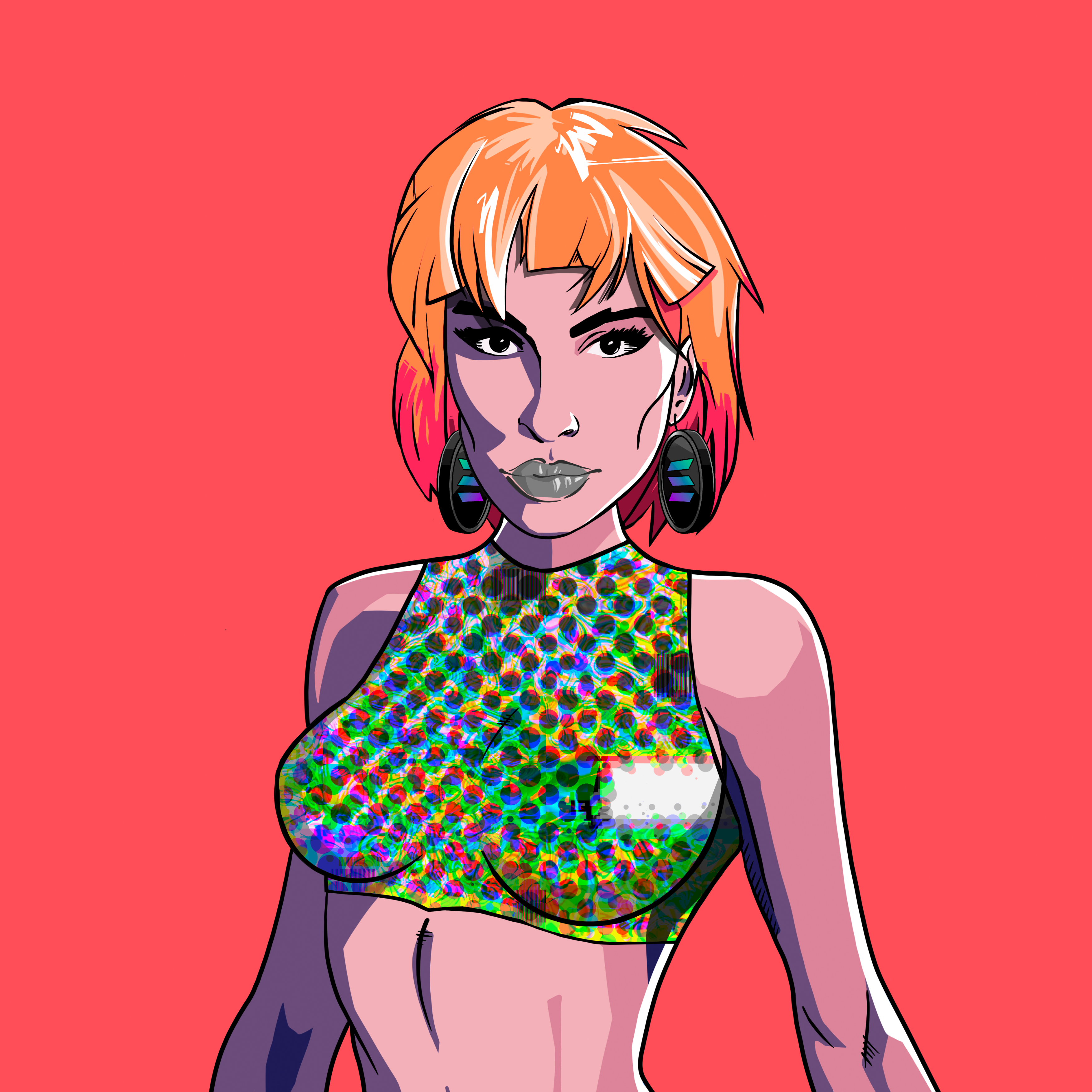 Crypto Girl Collectable #764