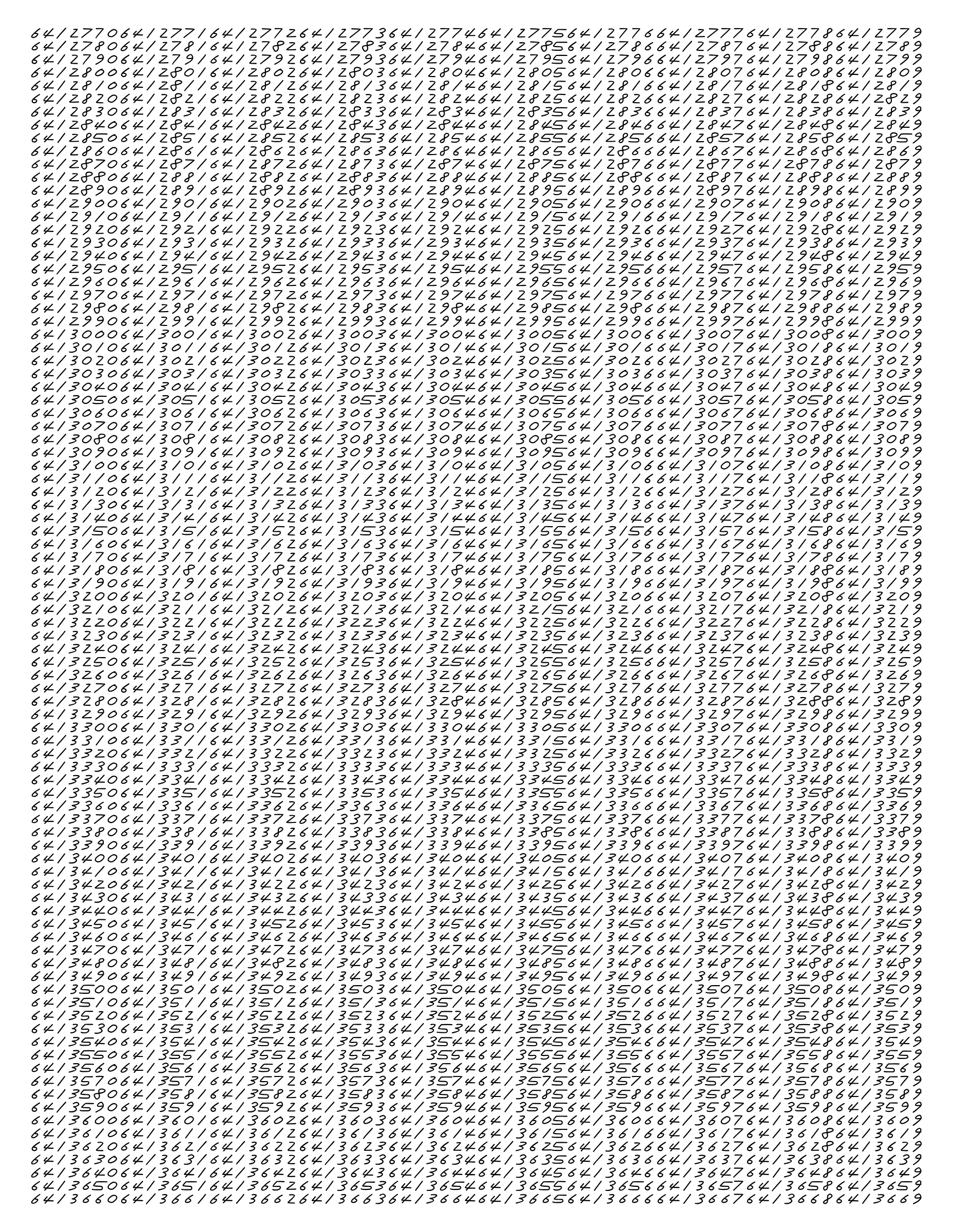 Endless (5,607,250 to Infinity) #2775