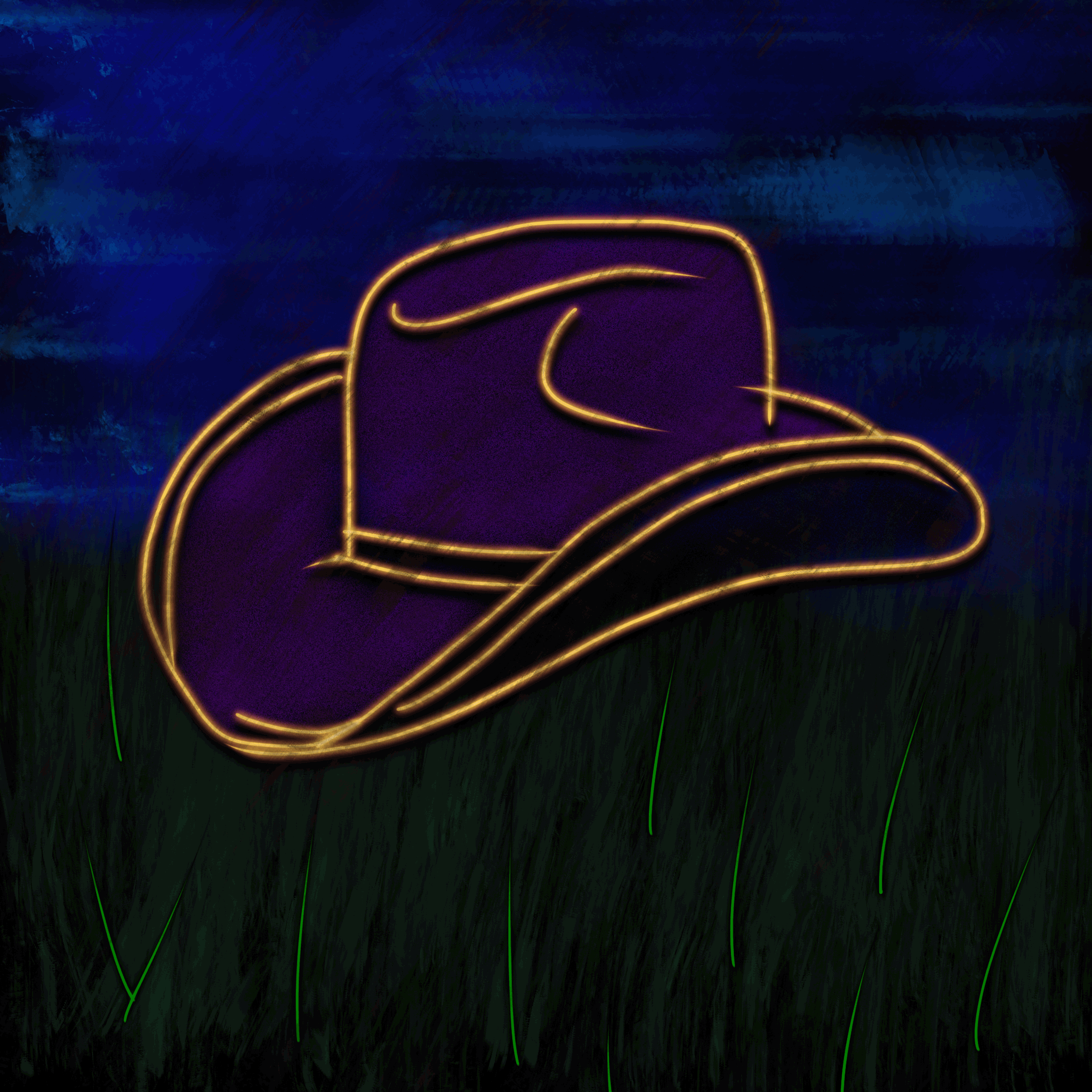 A cowboy rides