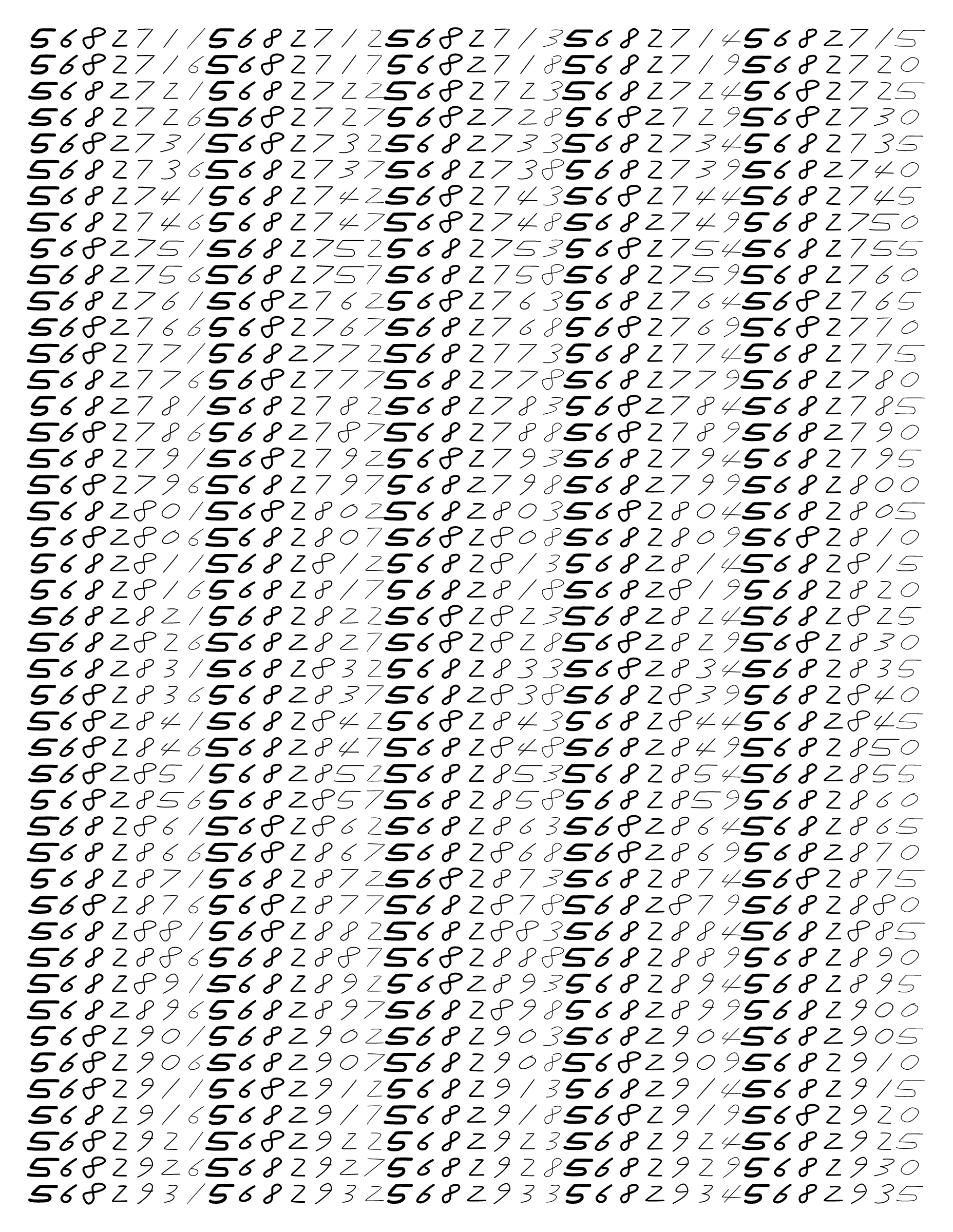 Endless (5,607,250 to Infinity) #244