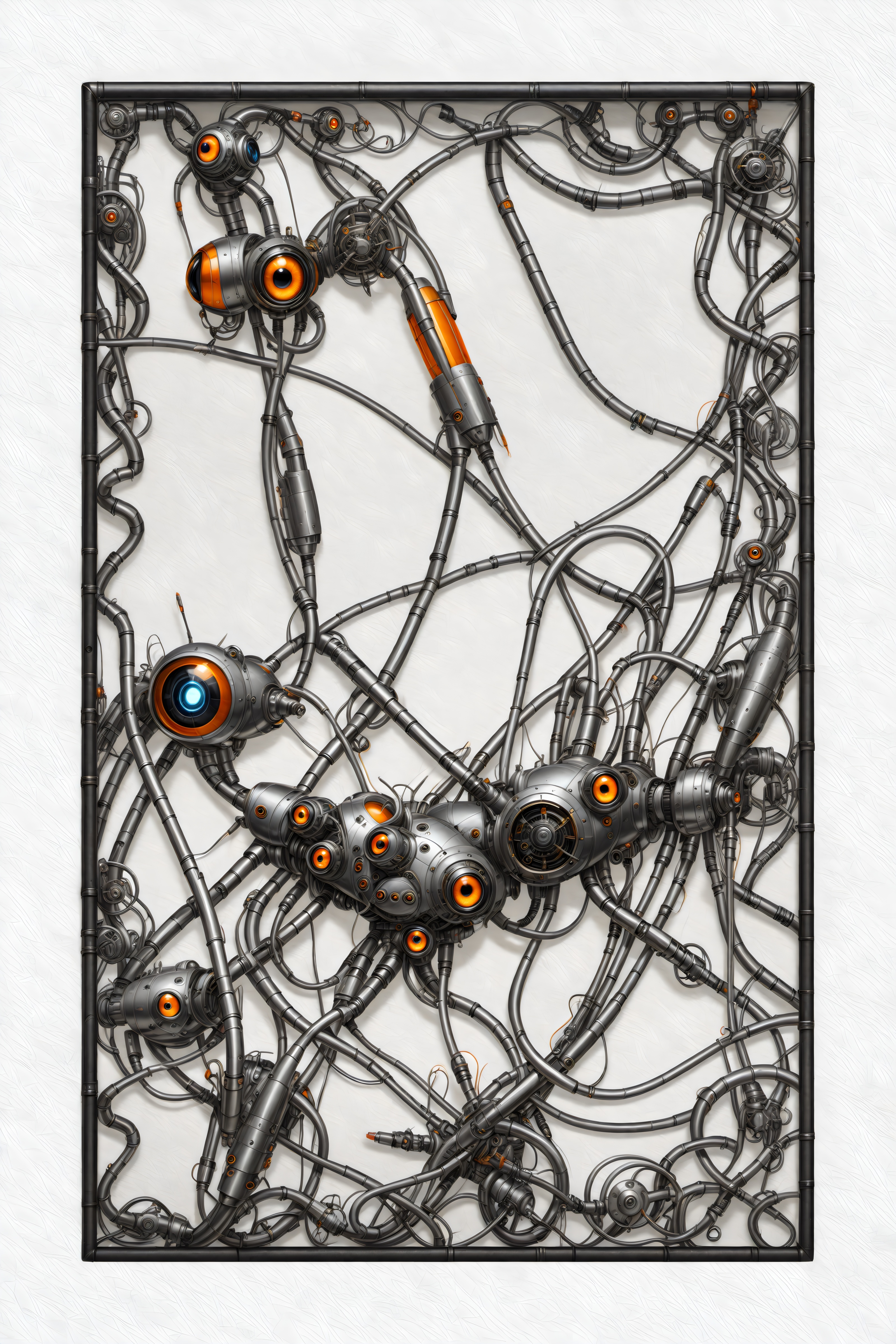 UBK #89 Orange Insects