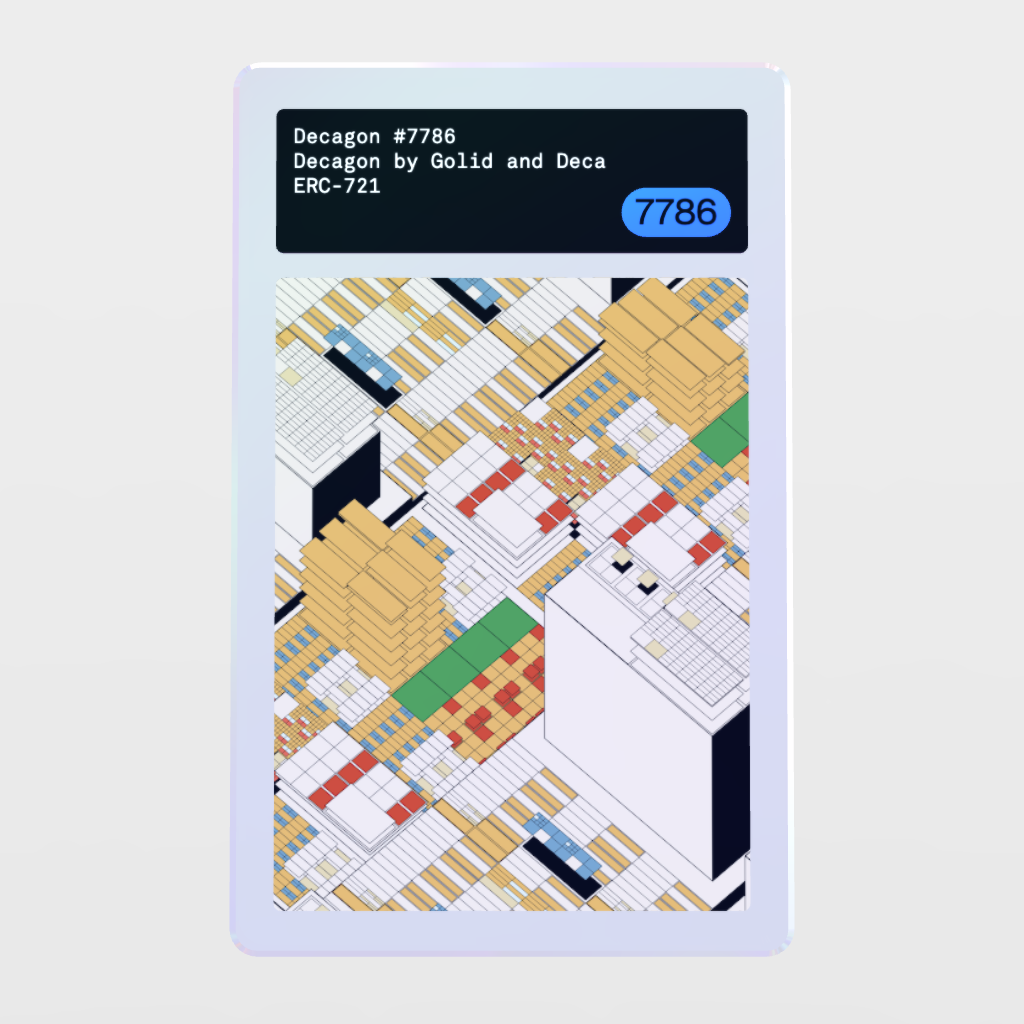 Minter Token - Decagon by Golid and Deca #7786