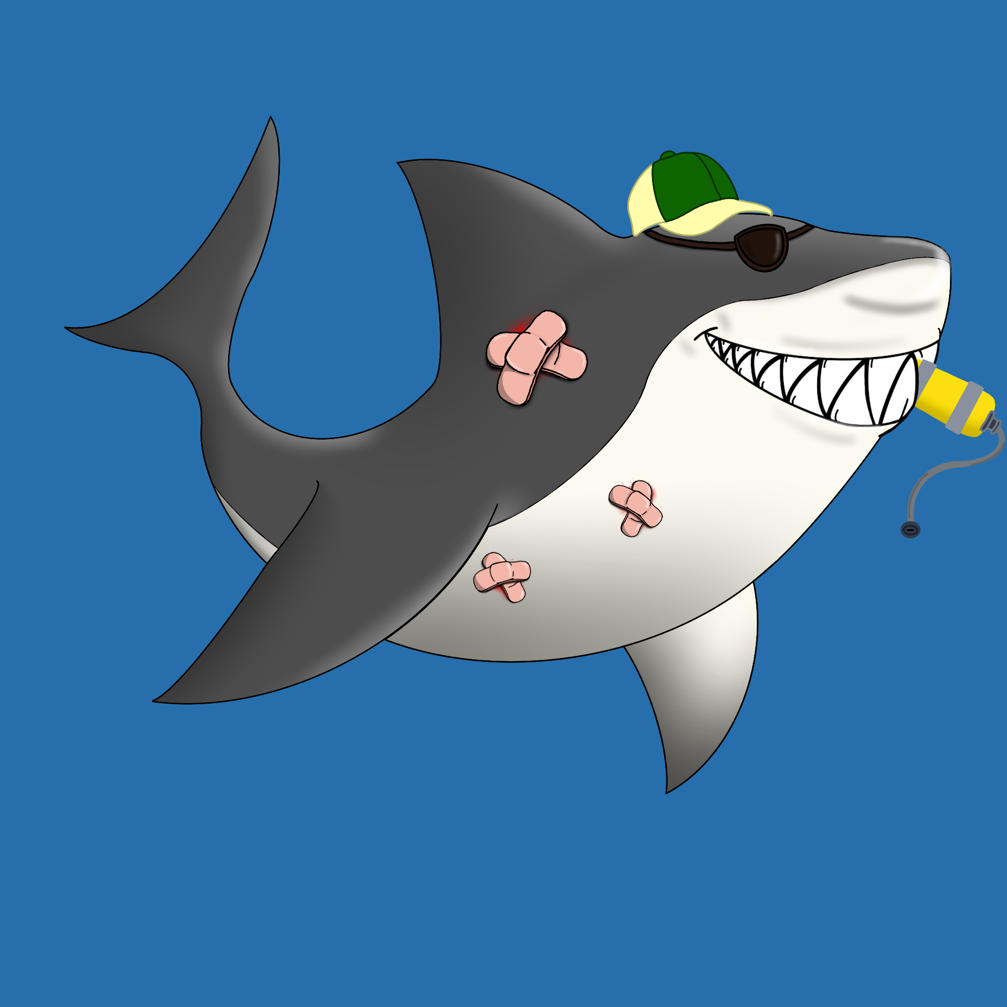 Wavy Shark #1852