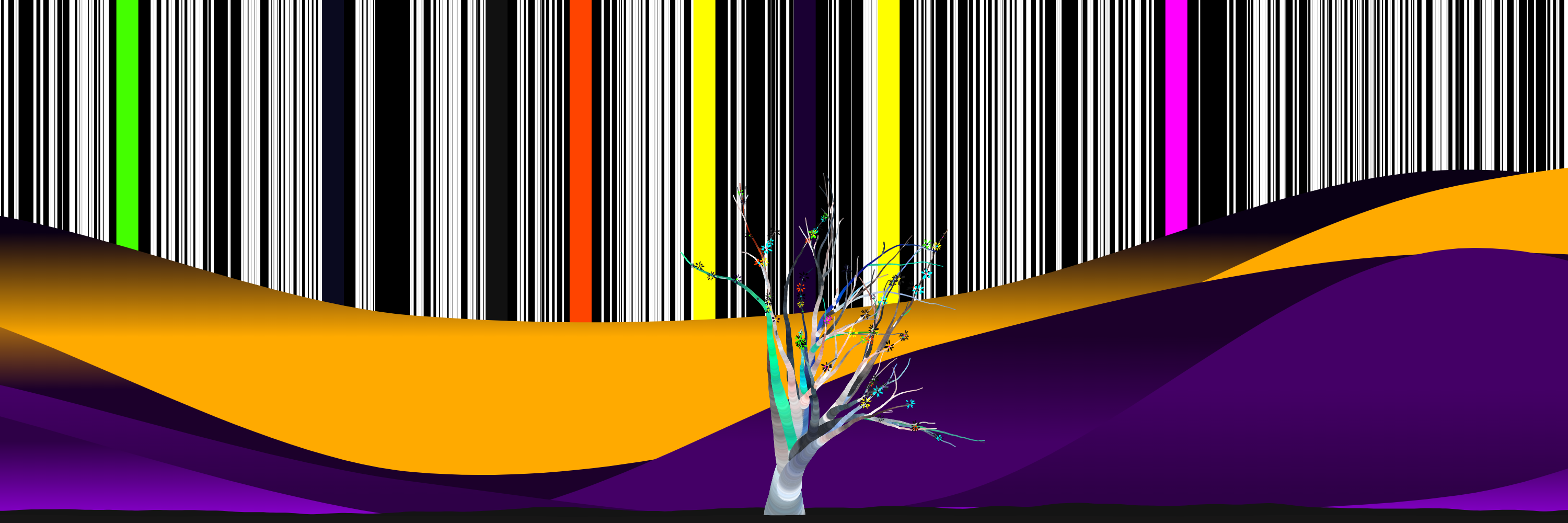 Coded Flowering Banner #050