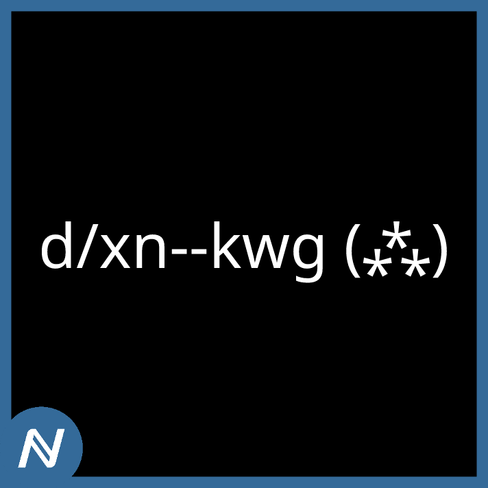 d/xn--kwg (⁂)